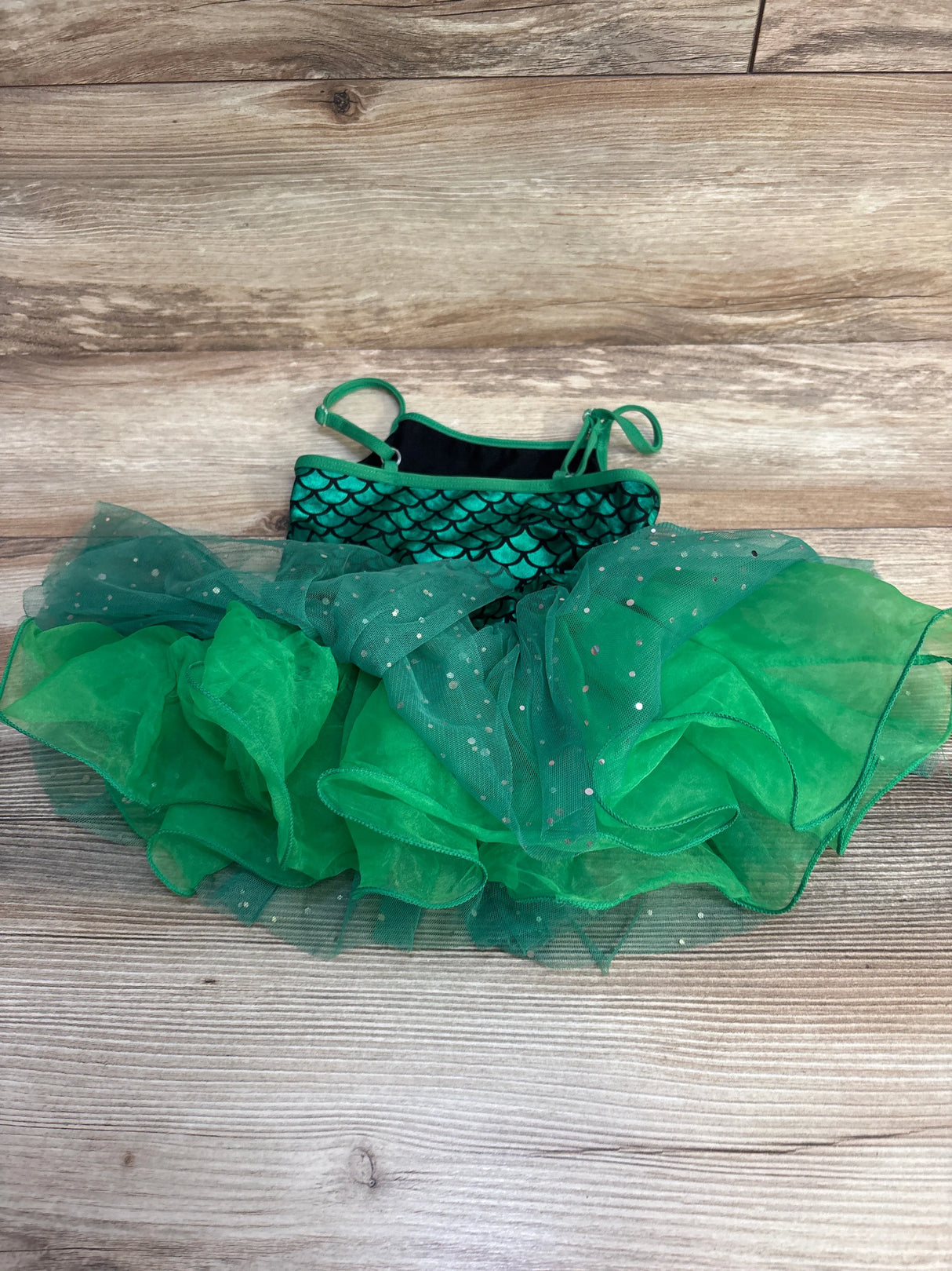 1pc Mermaid Tutu Swimsuit Green sz 2T - Me n Mommy To Be
