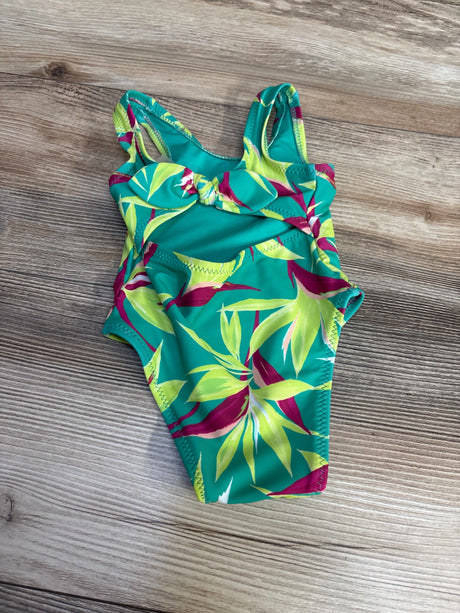 Old Navy 1pc Cutout Swimsuit Green sz 0-3m - Me n Mommy To Be