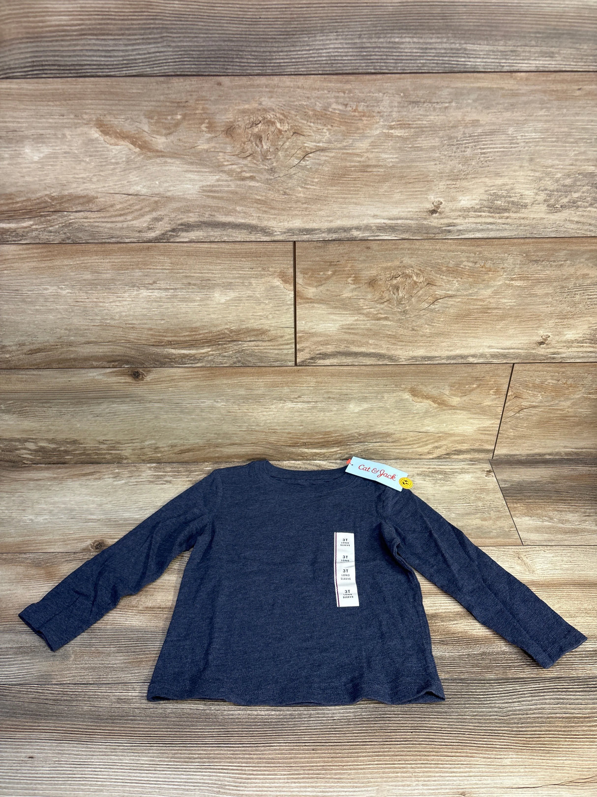 NEW Cat & Jack Long Sleeve Shirt Blue sz 3T