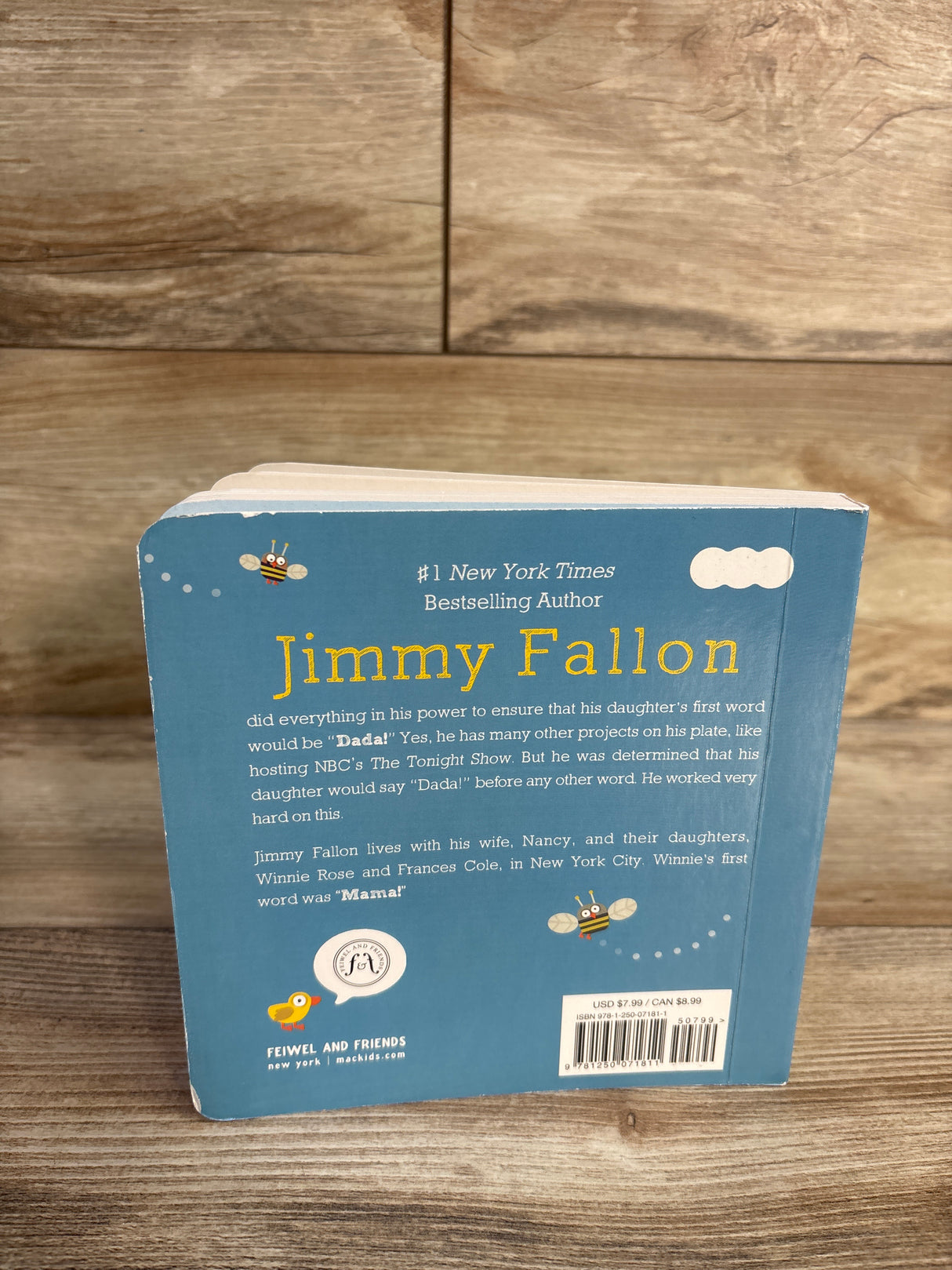 Your Baby's First Word Will Be Dada Board Book By Jimmy Fallon