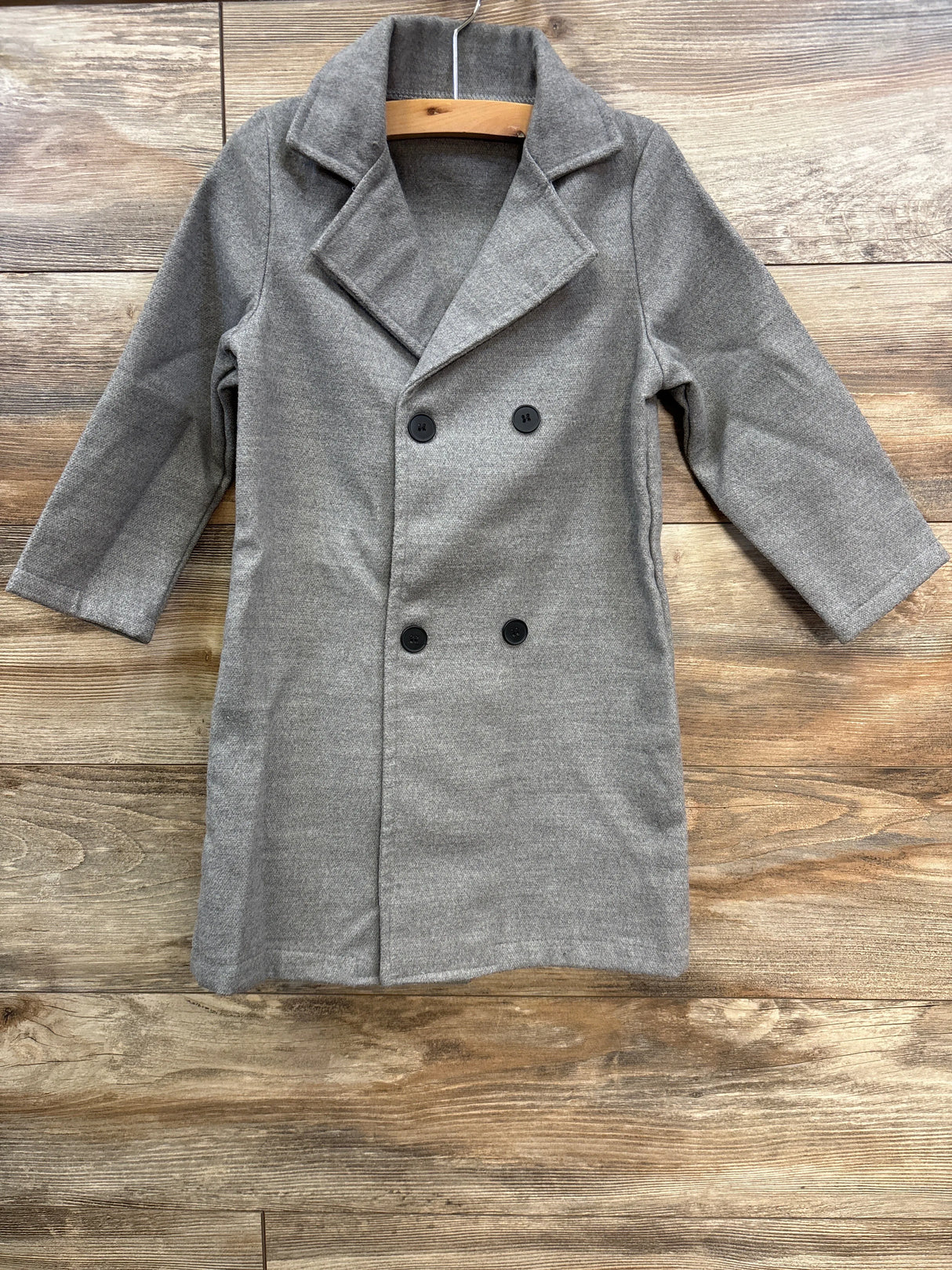 Shein Trench Coat Grey sz 5T