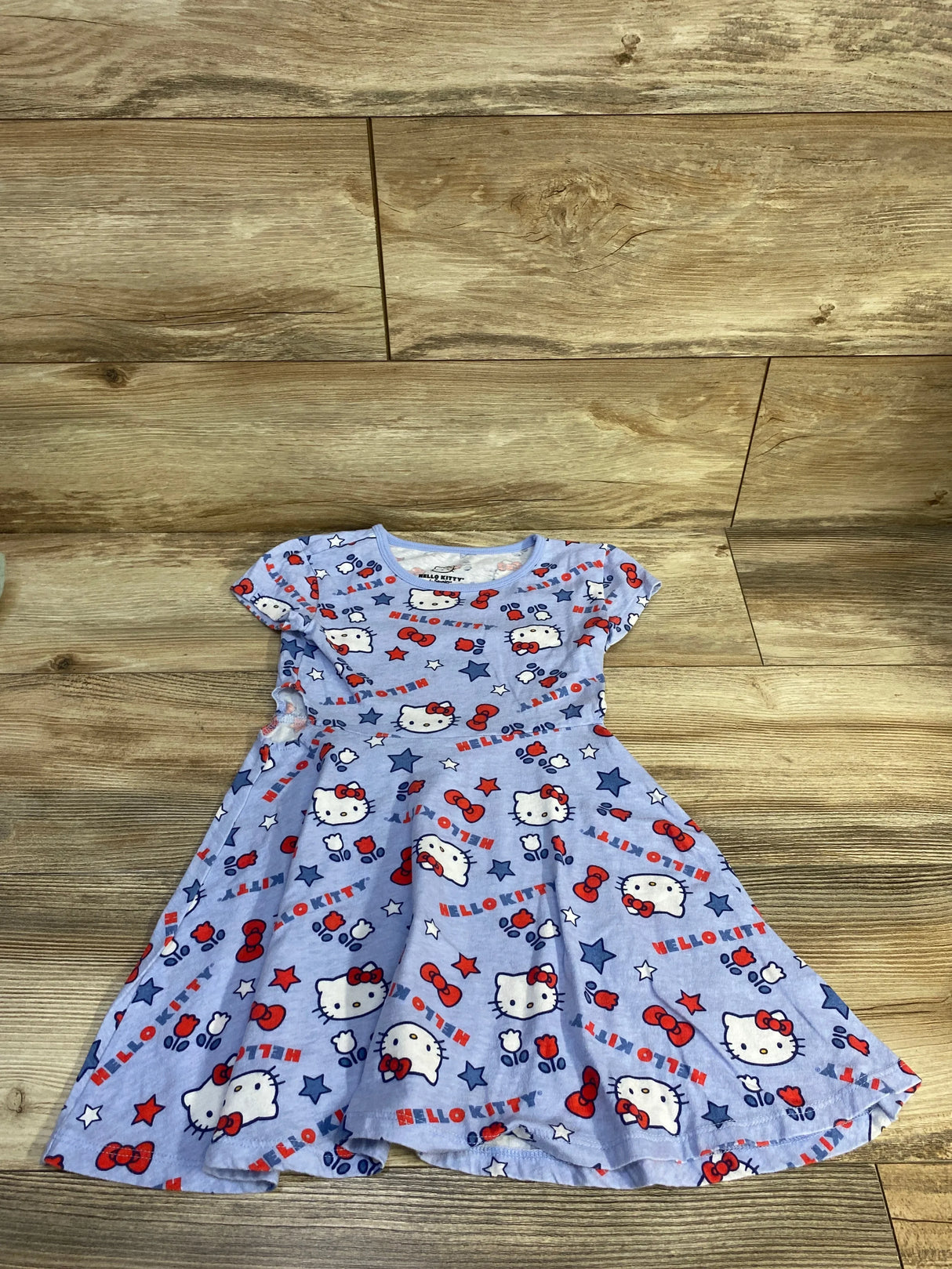 Hybrid Apparel Hello Kitty Fourth of July Swing Dress sz 4/5T