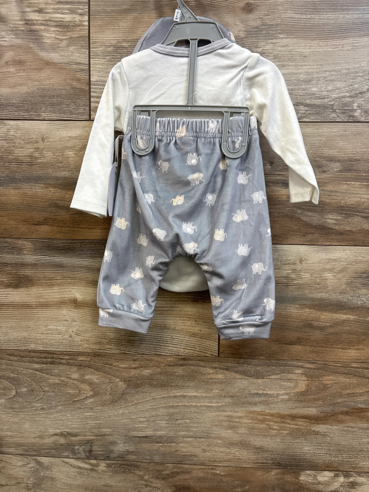 NEW Kyle + Deena 3pc Adorable Bodysuit Set White sz 3-6m