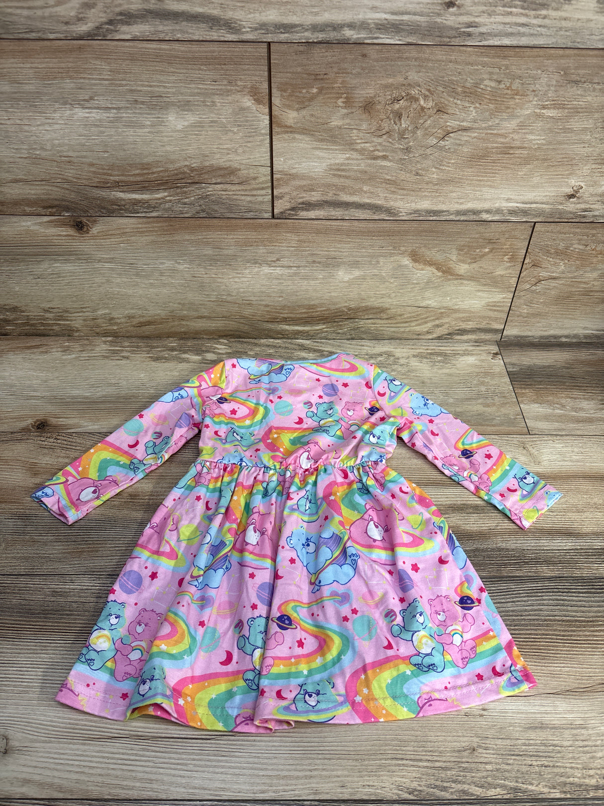 Pat & Pat Care Bear Dress Pink sz 18-24m