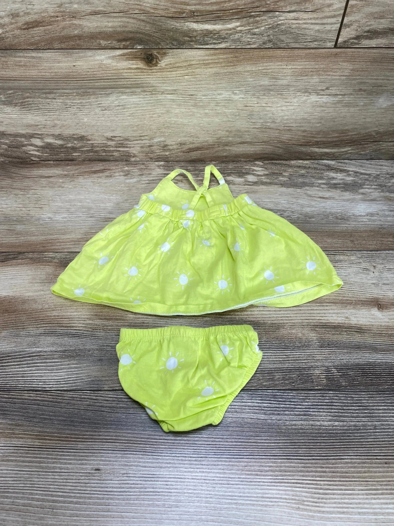 Carter's 2pc Dress & Bloomers Green sz Newborn - Me n Mommy To Be