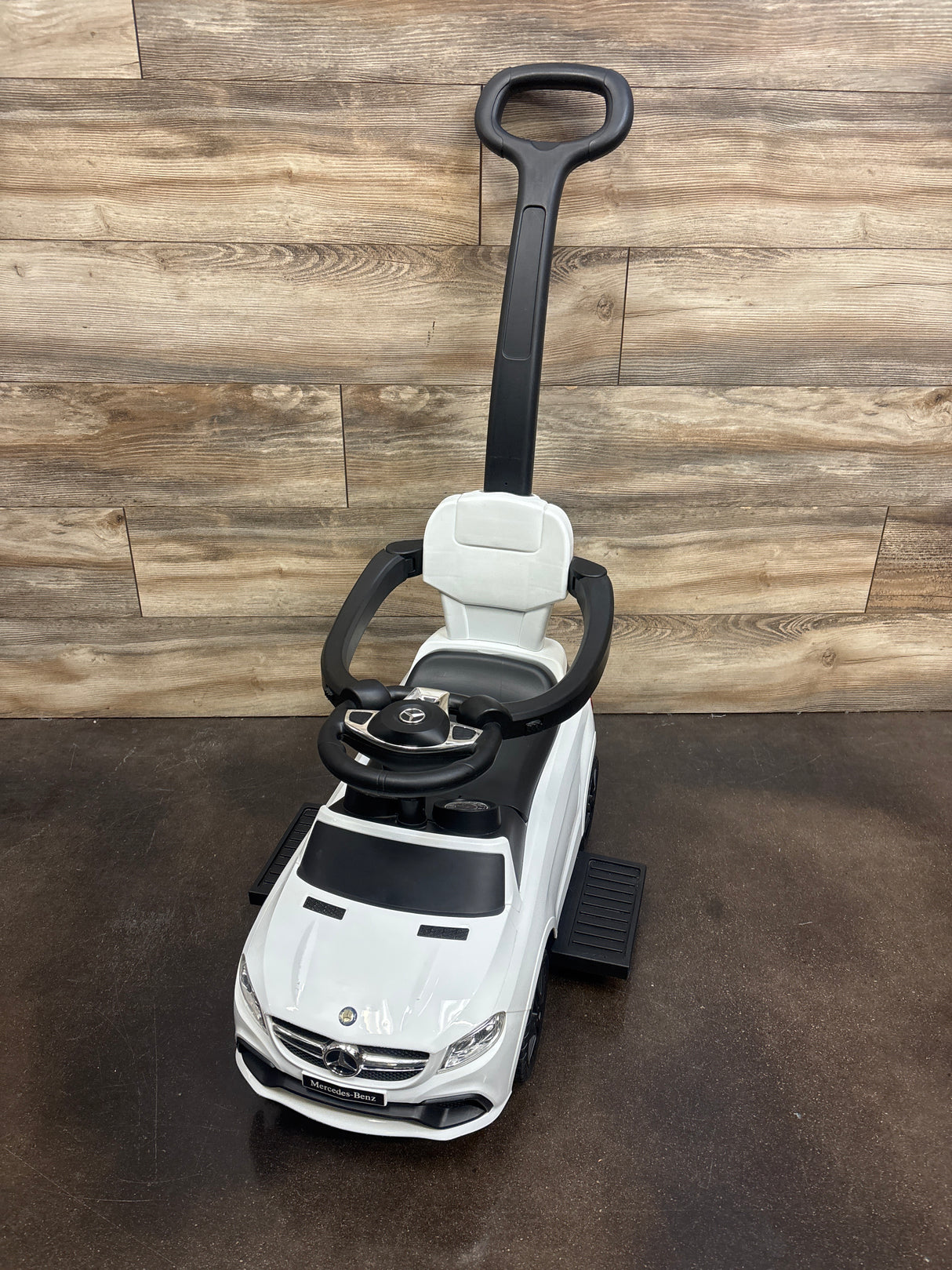 Ride on Push Car Mercedes-Benz, White