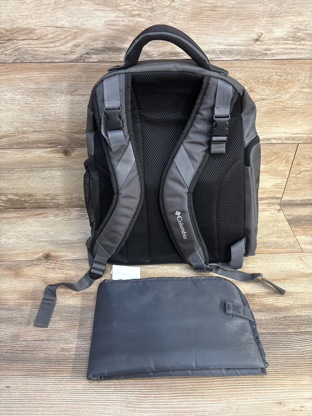 Columbia Summit Rush Diaper Bag Backpack Grey