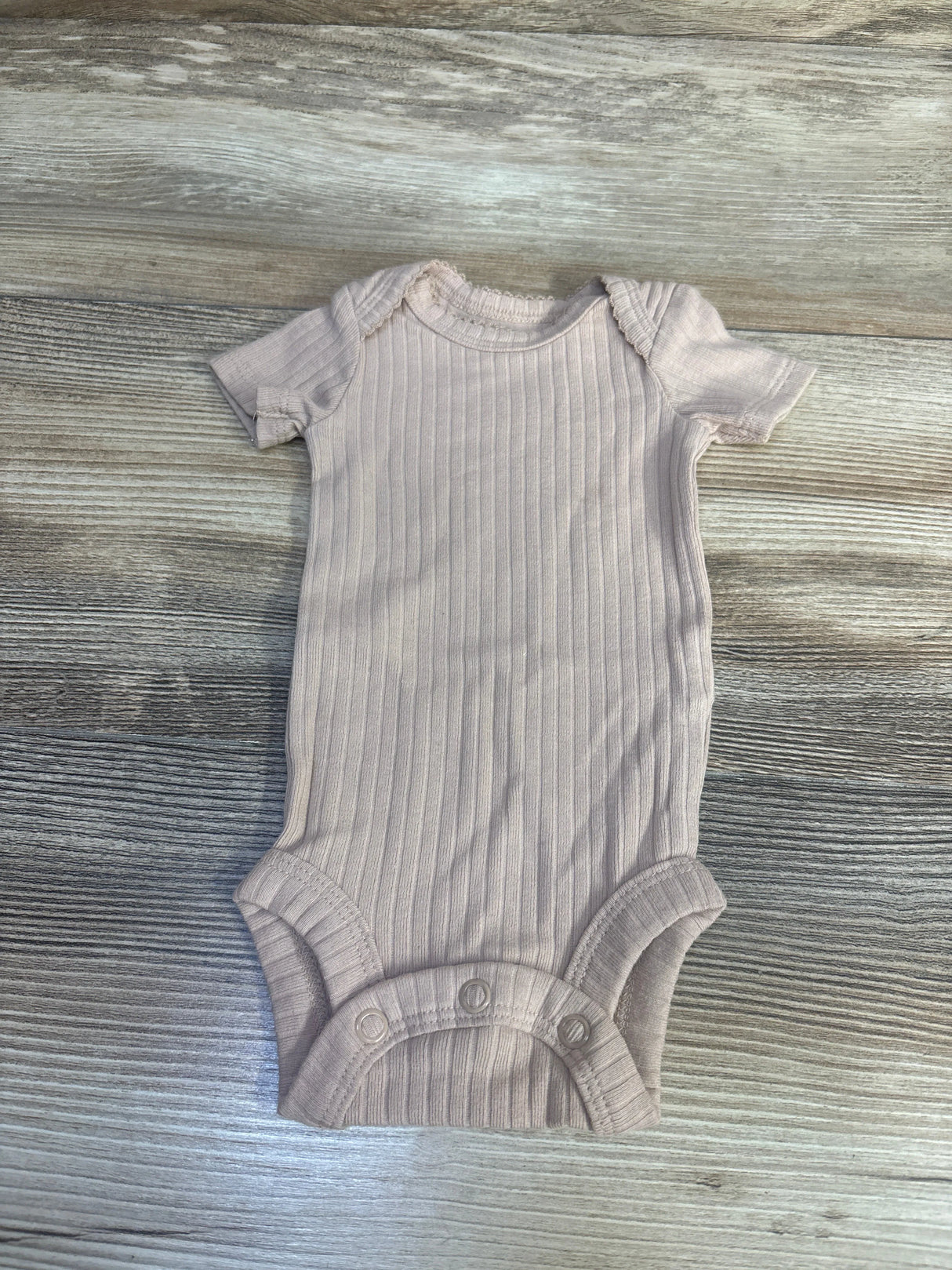 Just One You Ribbed Bodysuit Beige sz Preemie