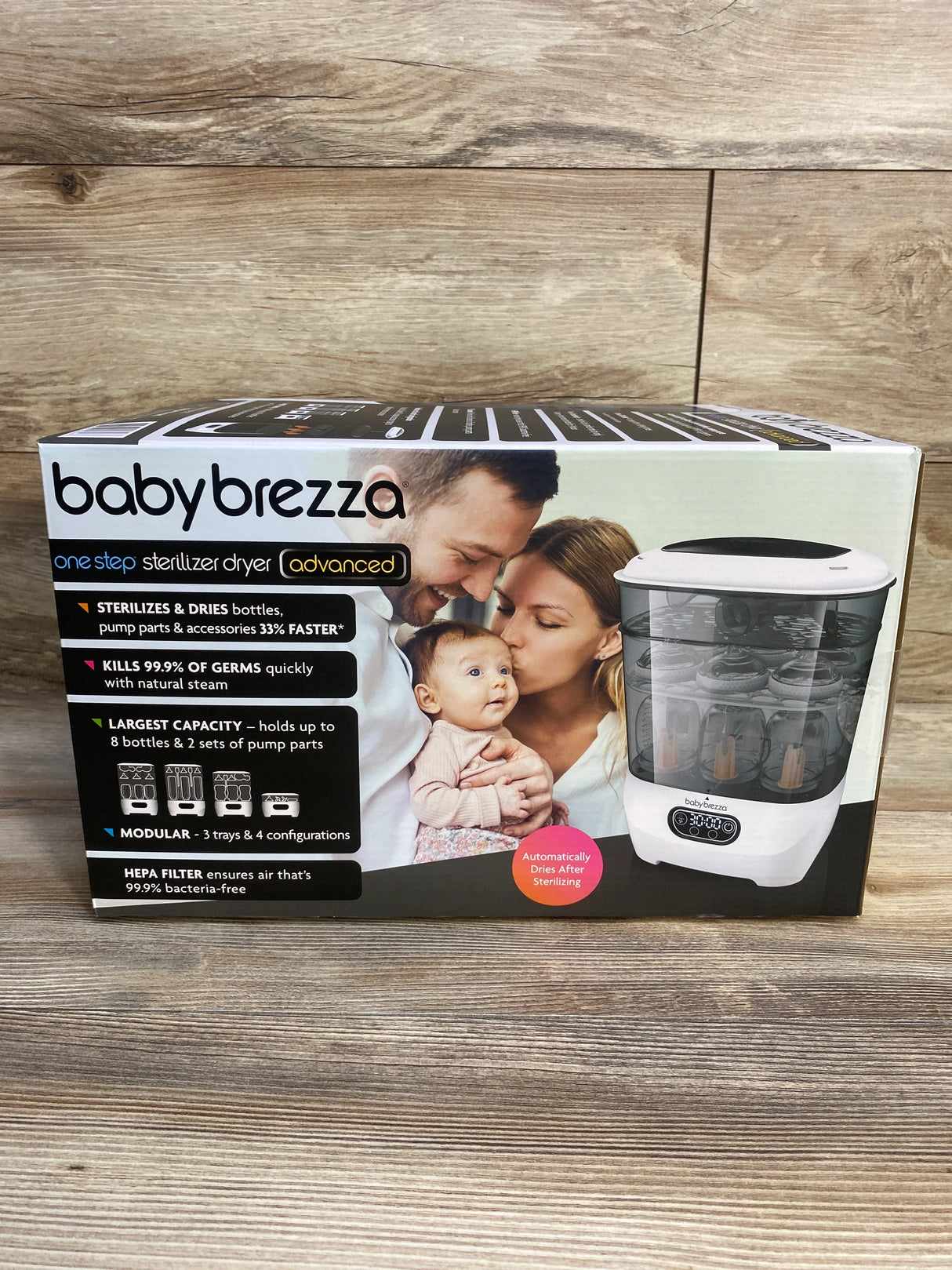 NEW Baby Brezza One Step Baby Bottle Sterilizer & Dryer Advanced