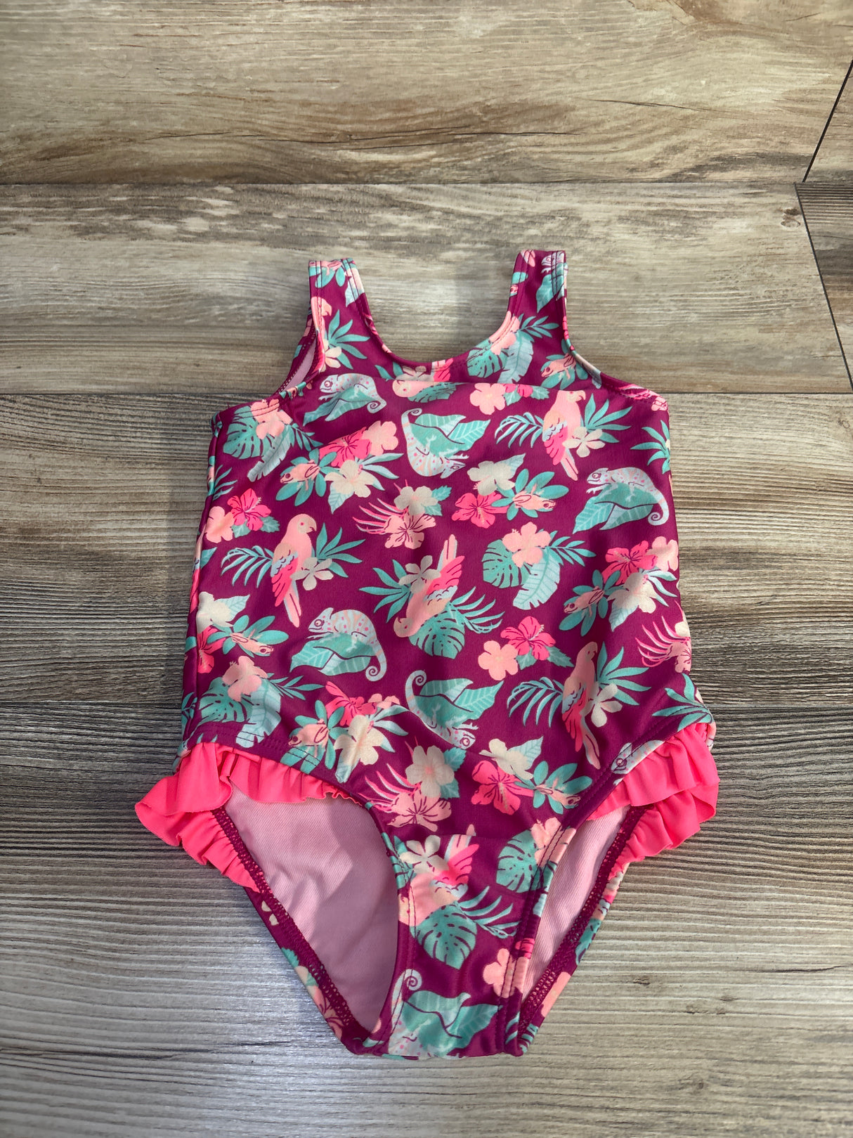 Cat & Jack 1pc Swimsuit Purple sz 4T