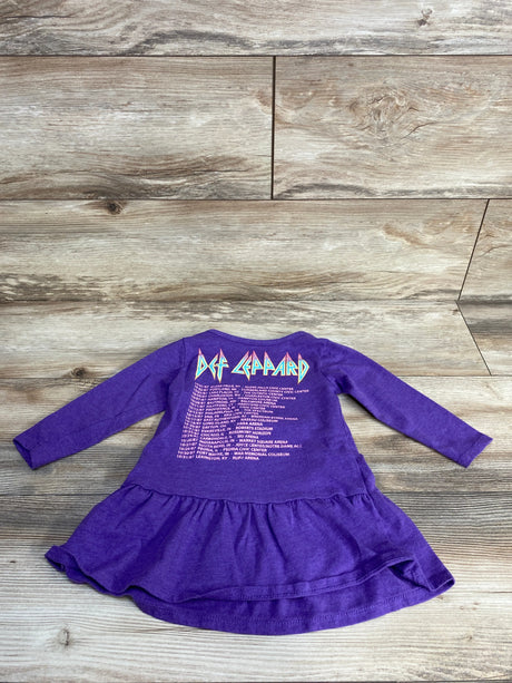Def Leppard Drop Waist Dress Purple sz 18m - Me n Mommy To Be