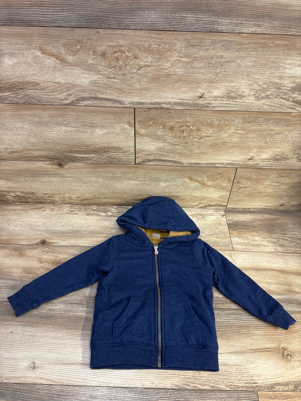 Carter's Faux-Fur Lined Full Zip Jacket Blue sz 3T