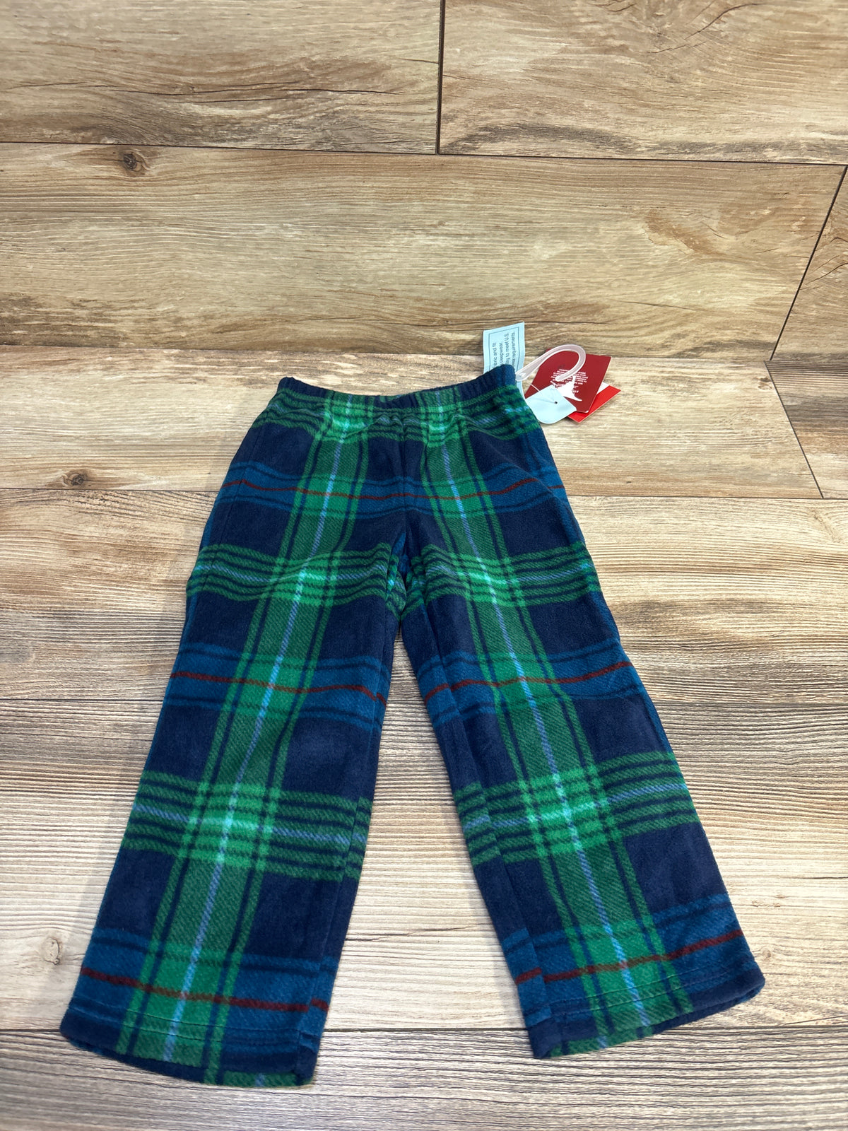 NEW Wondershop Fleece Plaid Pajama Pants Blue sz 2T