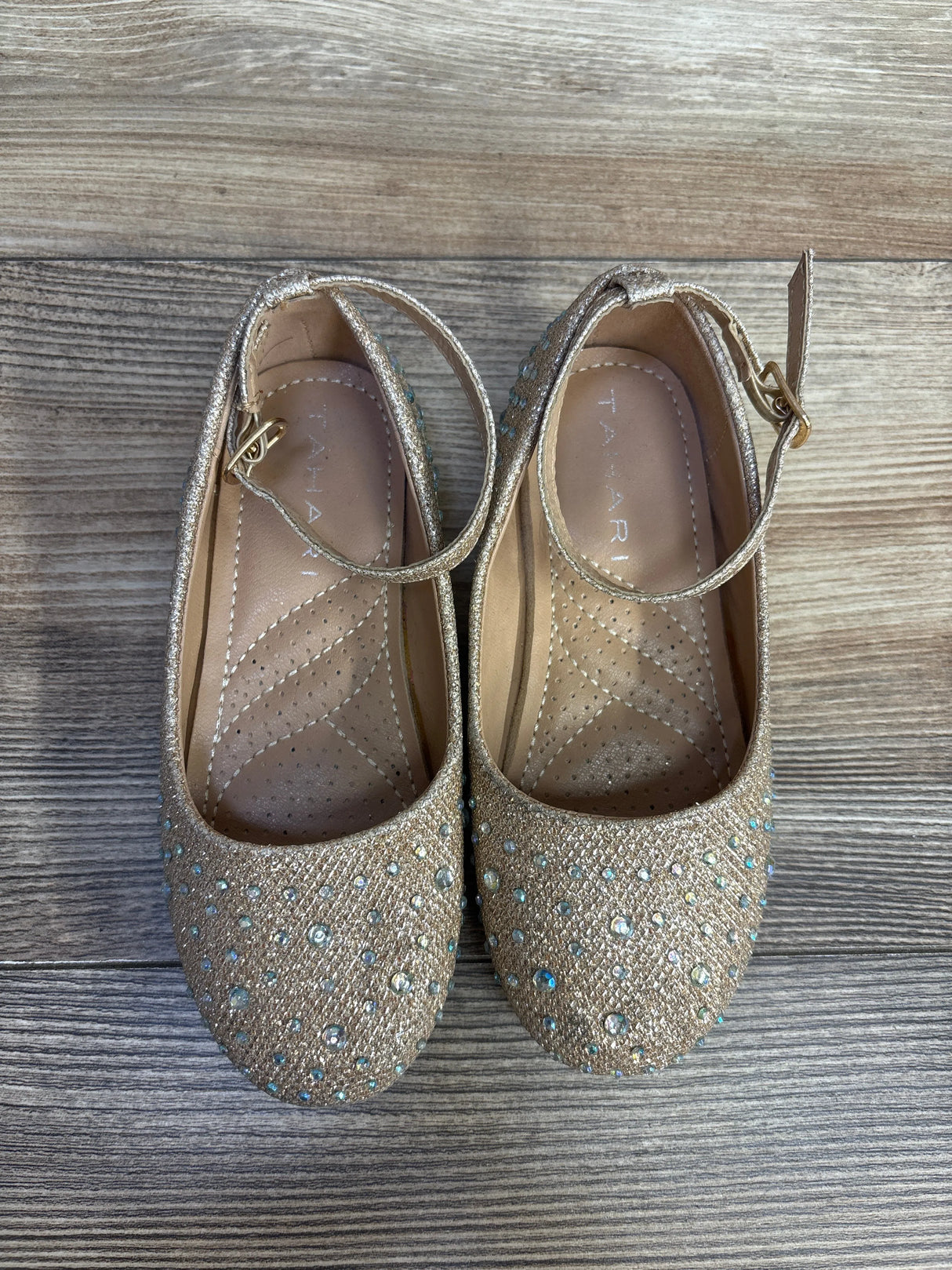 Tahari Jem Sandals Tan sz 10c - Me n Mommy To Be