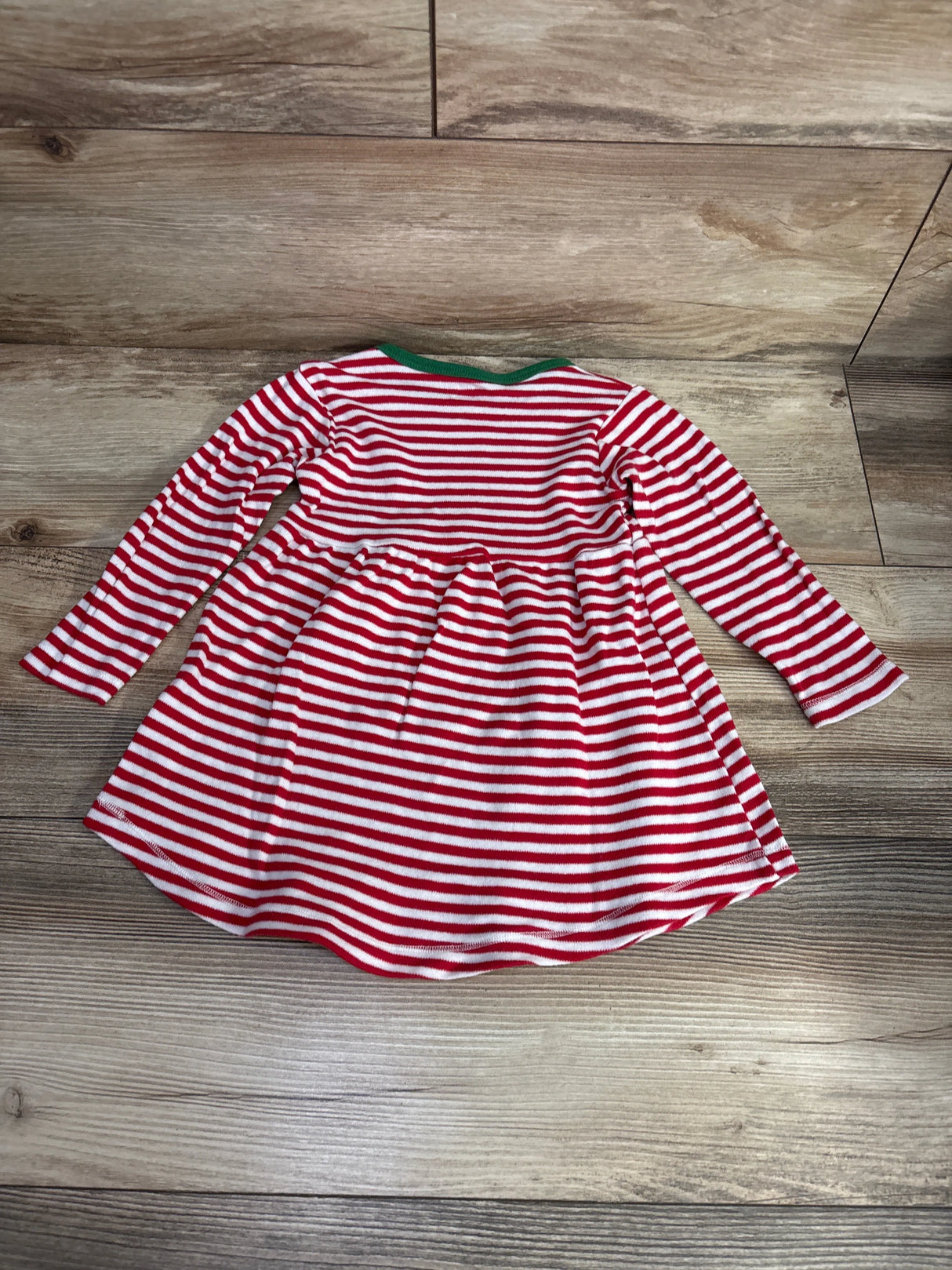 Hudson Baby Striped Dress Red/White 2T