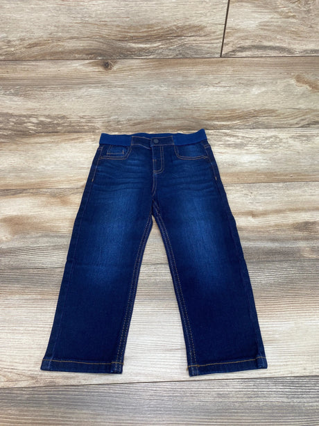 Mayoral Elastic Waist Pull-On Blue Jeans sz 24m - Me n Mommy To Be