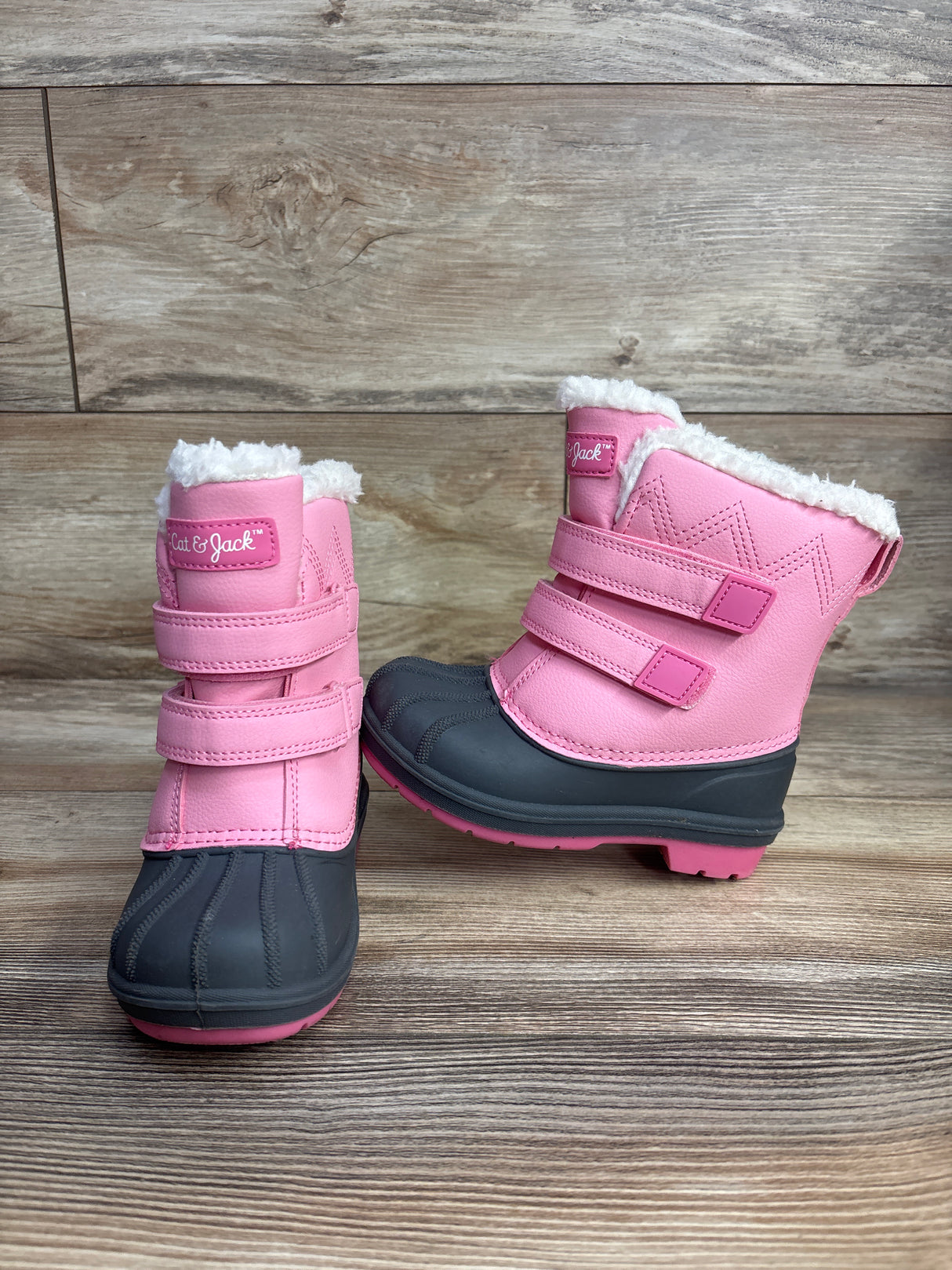 Cat & Jack Denver Winter Boots Pink sz 9c