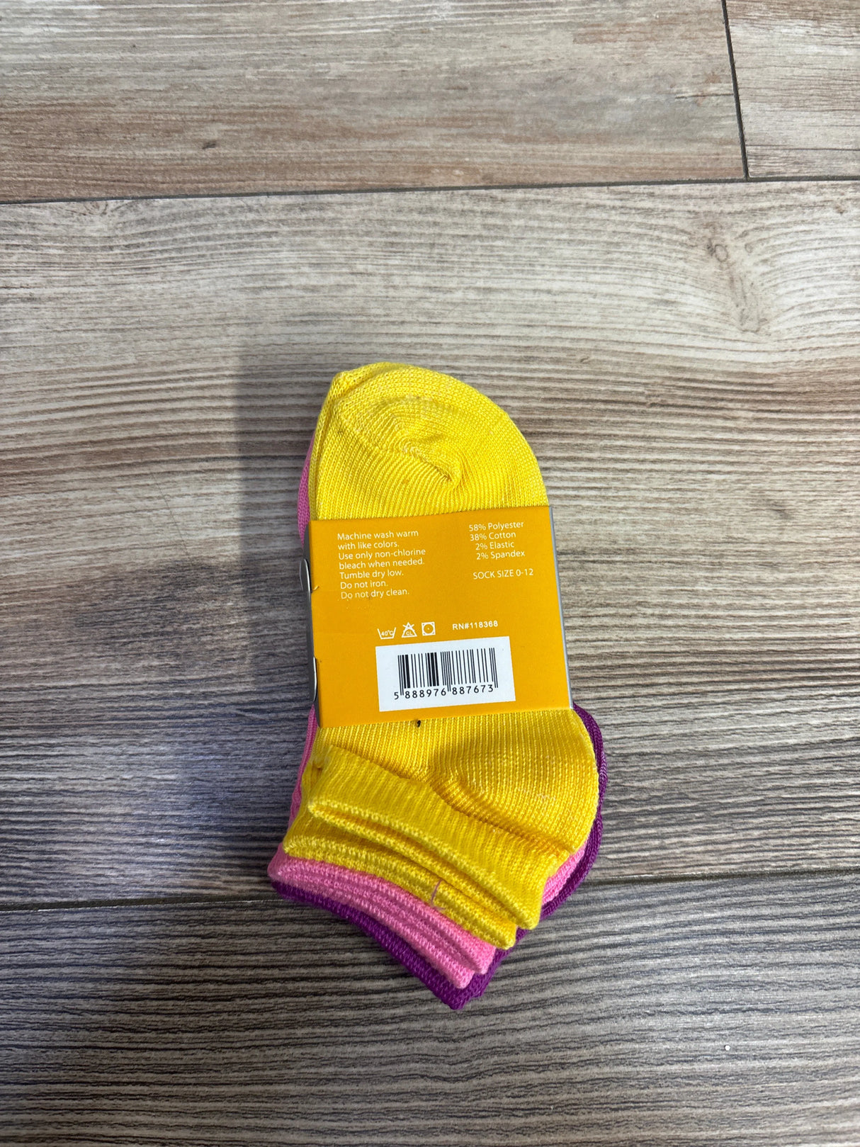 NEW Focus Solid Socks 3pk sz 0-12m