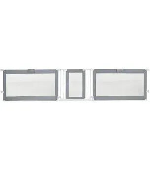 NEW Summer Infant Custom Fit Walk-Thru Extra Wide Pet and Baby Gate 65"-87" - Me n Mommy To Be