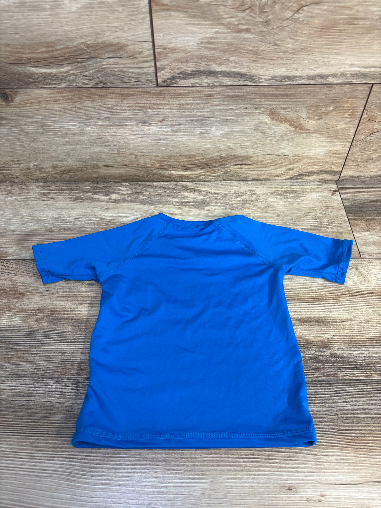 Lands' End Catch The Wave Rash Guard Shirt Blue sz 3T