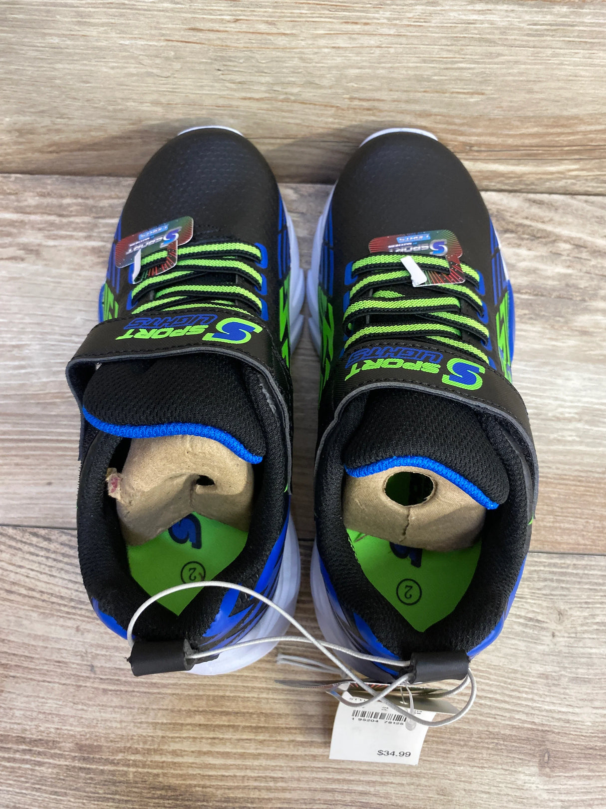 NEW S Sport By Skechers Lights Ottis Performance Sneakers sz 2Y - Me n Mommy To Be