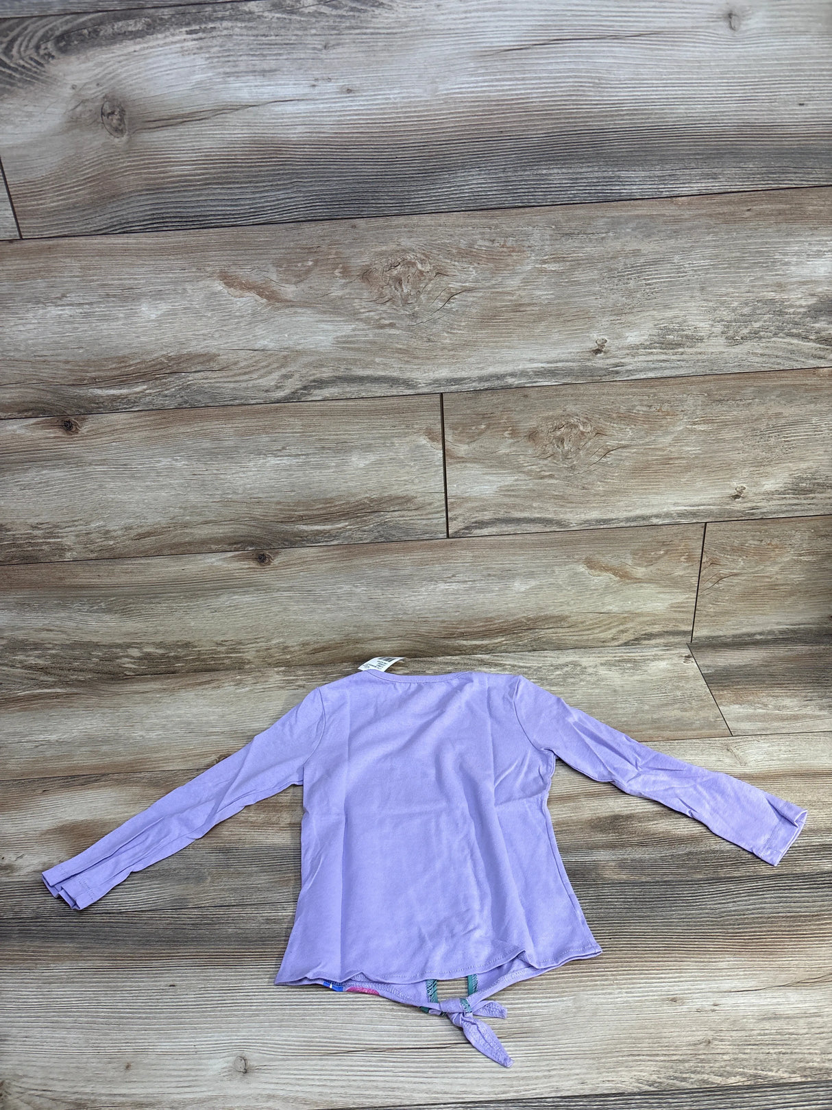 NEW Disney The Little Mermaid Front Tie Shirt Lavender sz 4T