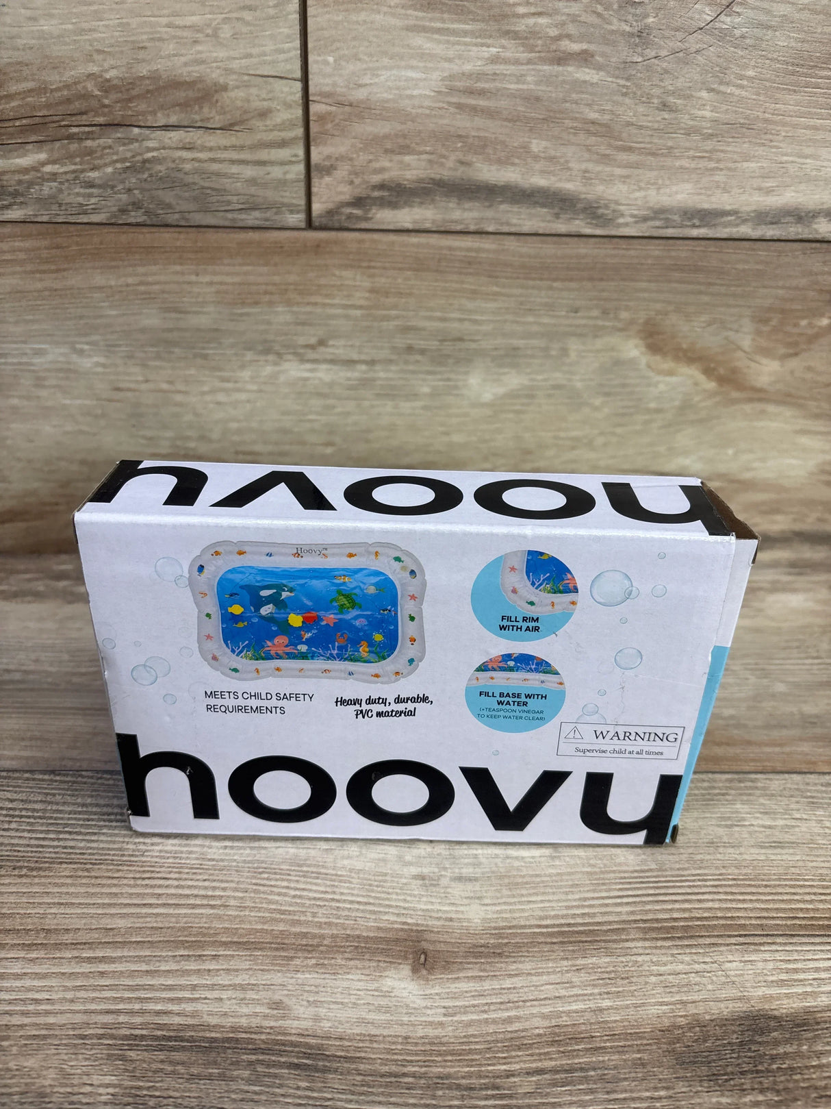 NEW Hoovy Inflatable Tummy Time Water Play Mat