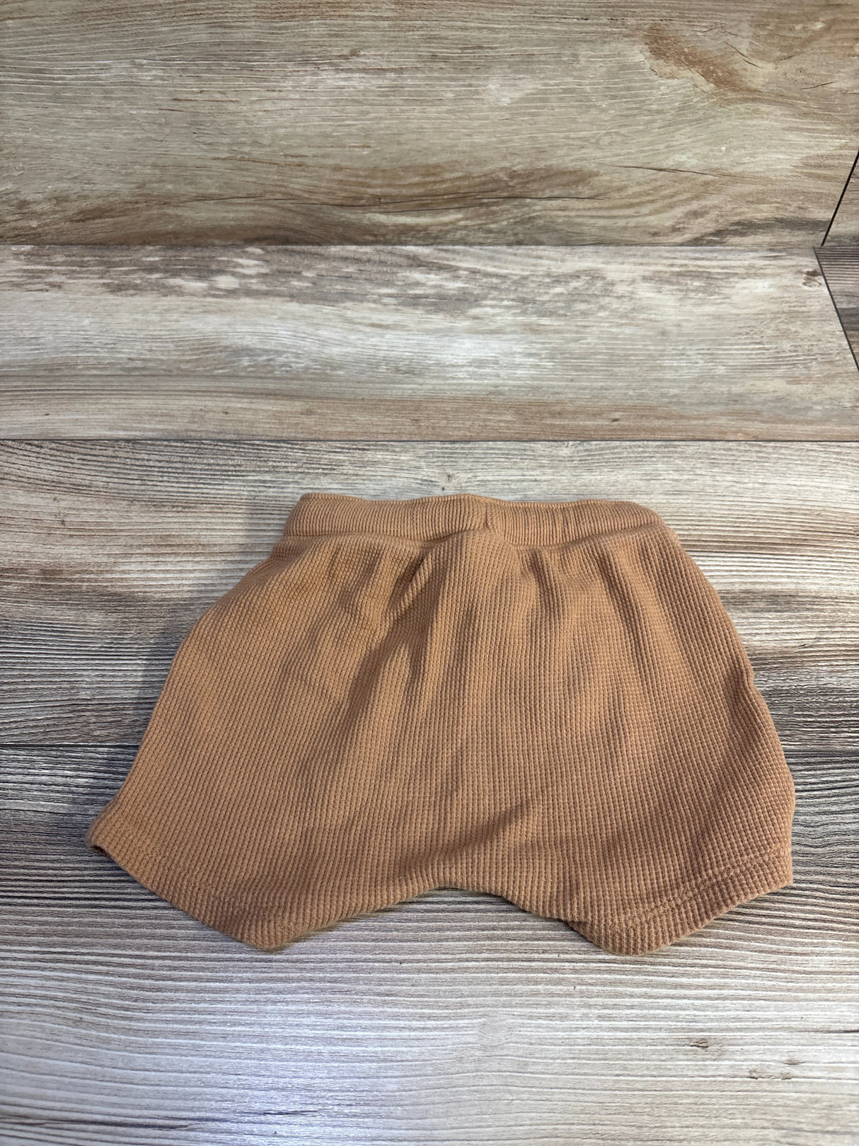 Old Navy Pull-On Waffle-Knit Shorts Brown sz 6-12m