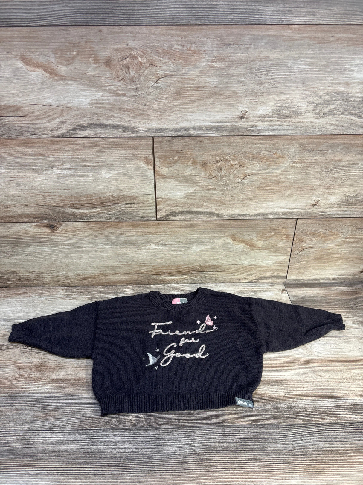 Modern Moments x Wicked Affirmation Sweater Grey sz 12m