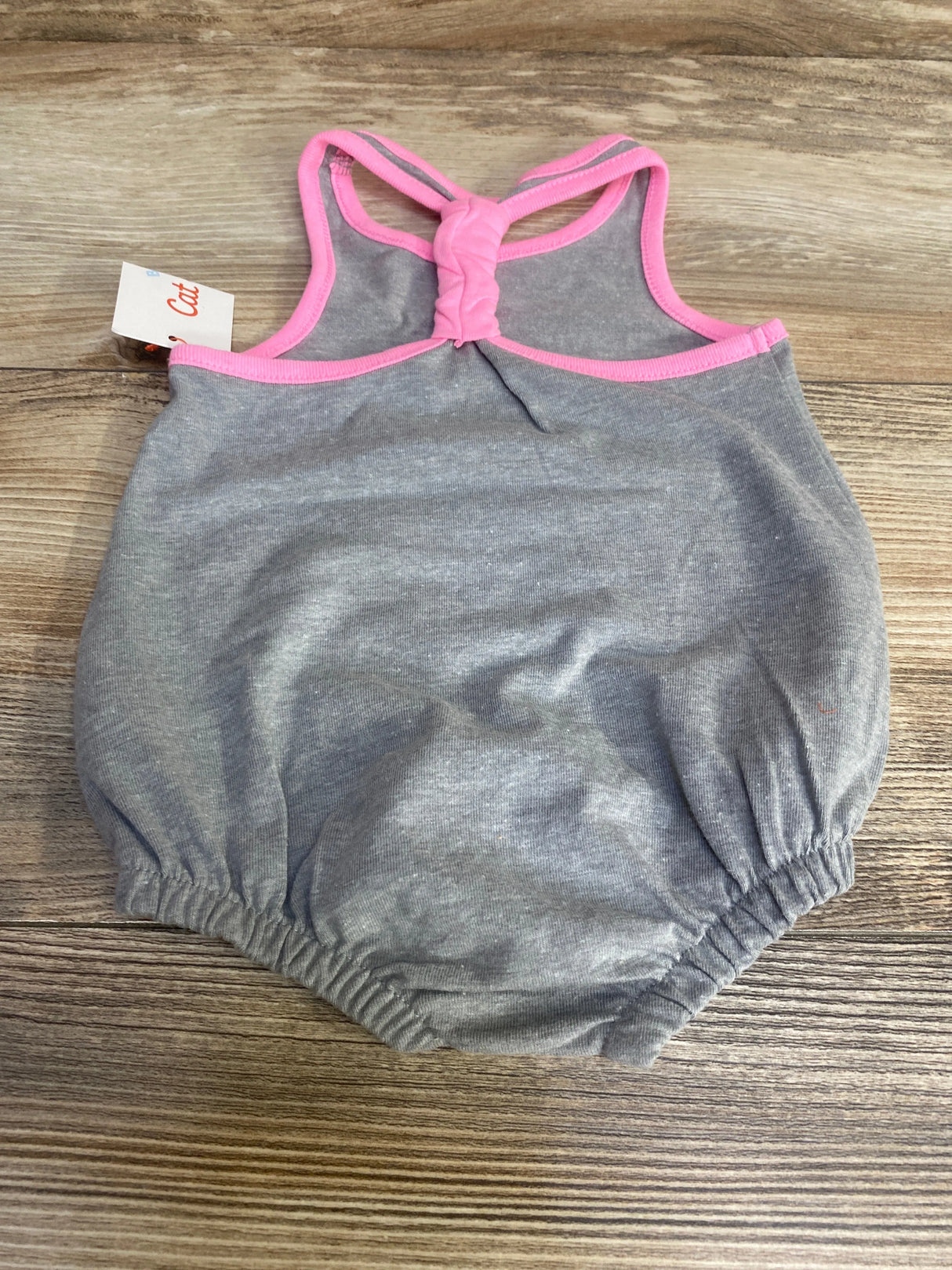 NEW Cat & Jack Woke Up This Cute Romper Grey sz 0-3m - Me n Mommy To Be