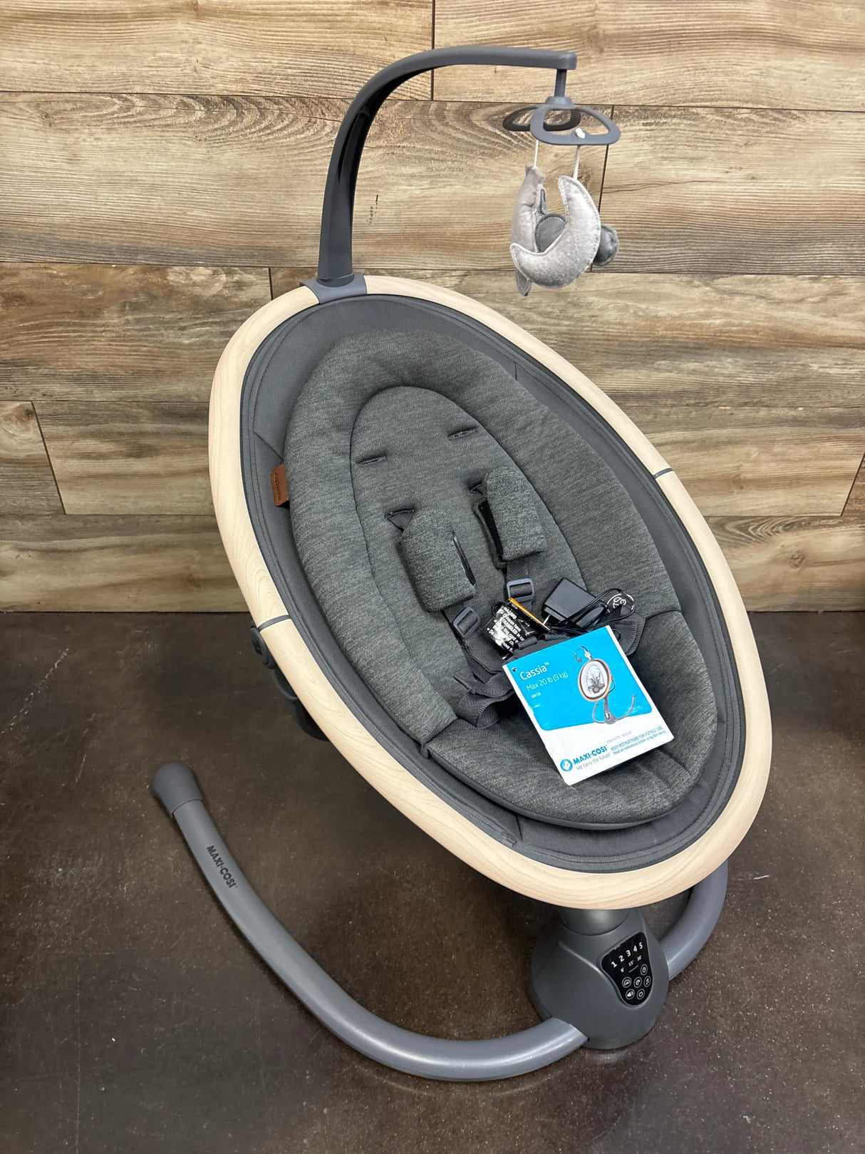Maxi-Cosi Cassia Baby Swing in Essential Graphite