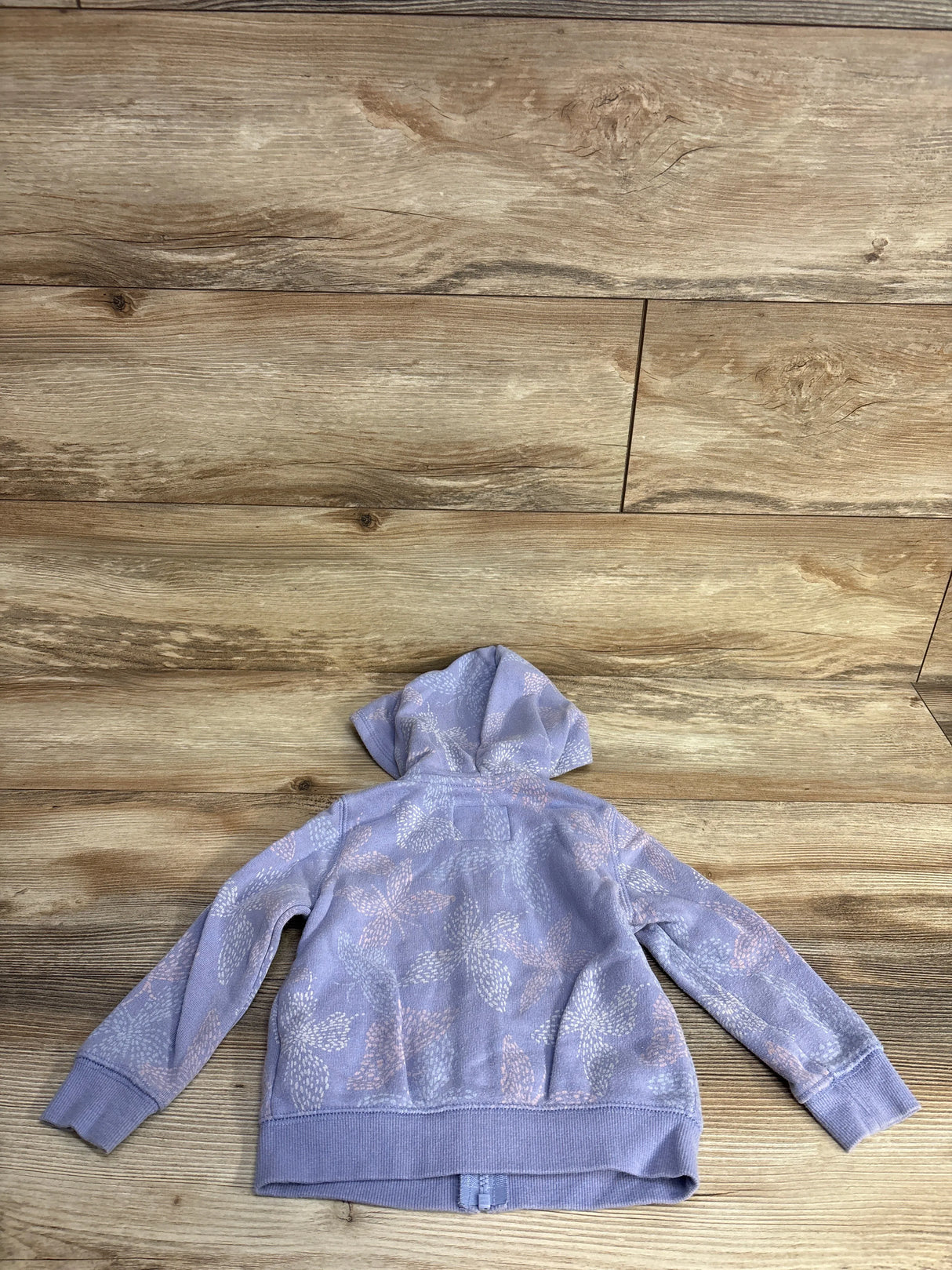 OshKosh Full Zip Butterfly Jacket Lilac sz 18m