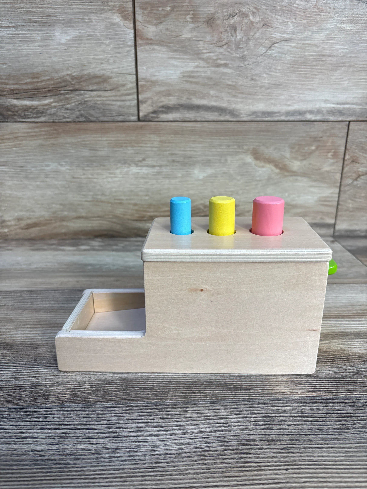 Tiny Land Wooden Montessori Peg Drop Toy