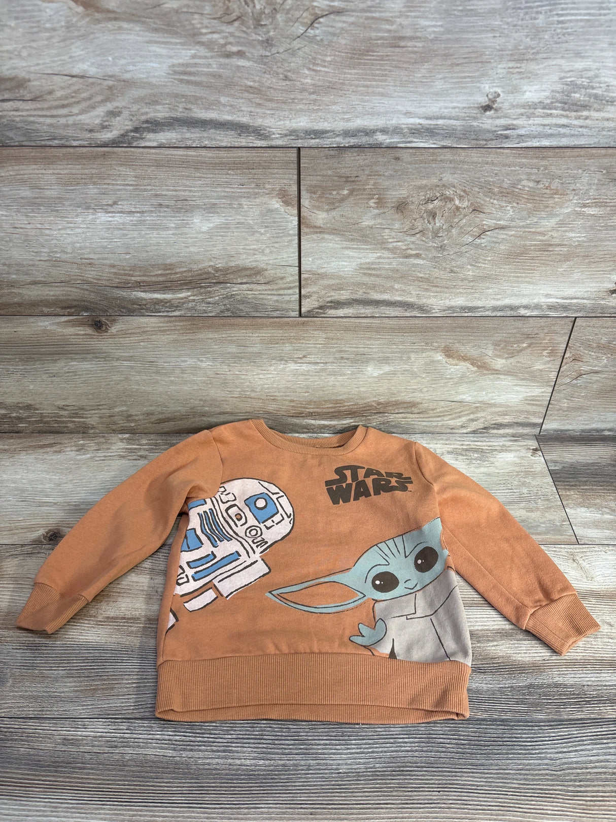 Star Wars Pull Over Sweatshirt Caramel sz 2T