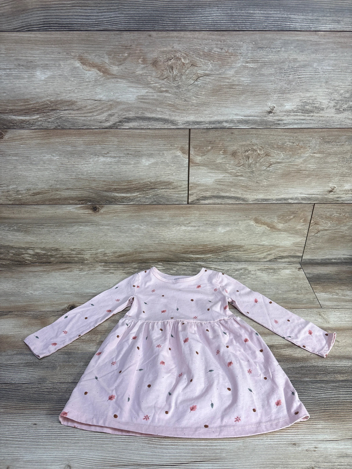 Carter's Long Sleeve Dress Pink sz 2T