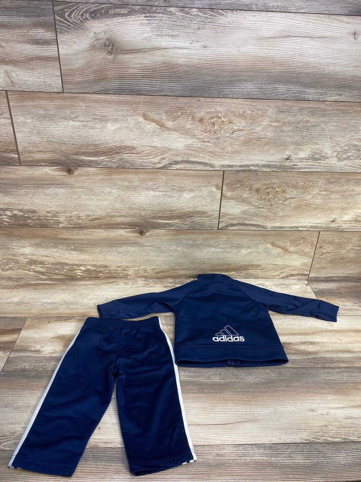 Adidas 2pc Tracksuit Set Navy sz 12m