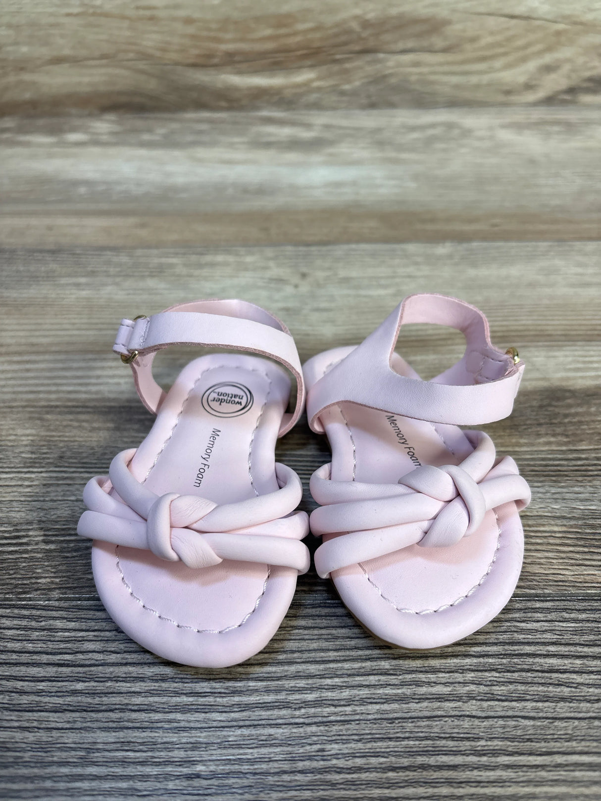 Wonder Nation Knot Sandals Pink sz 2c