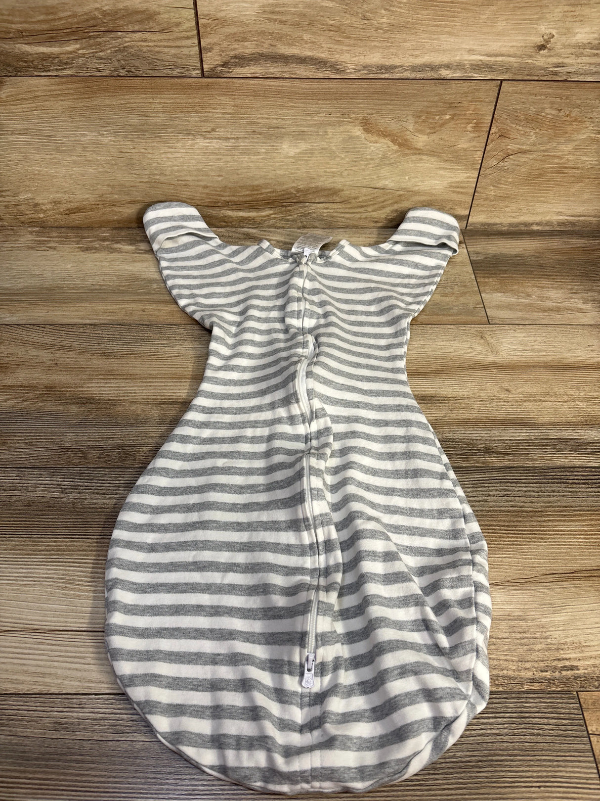 Swaddle Designs Transitional Arms Up Swaddle Sack Striped White sz 3-6m