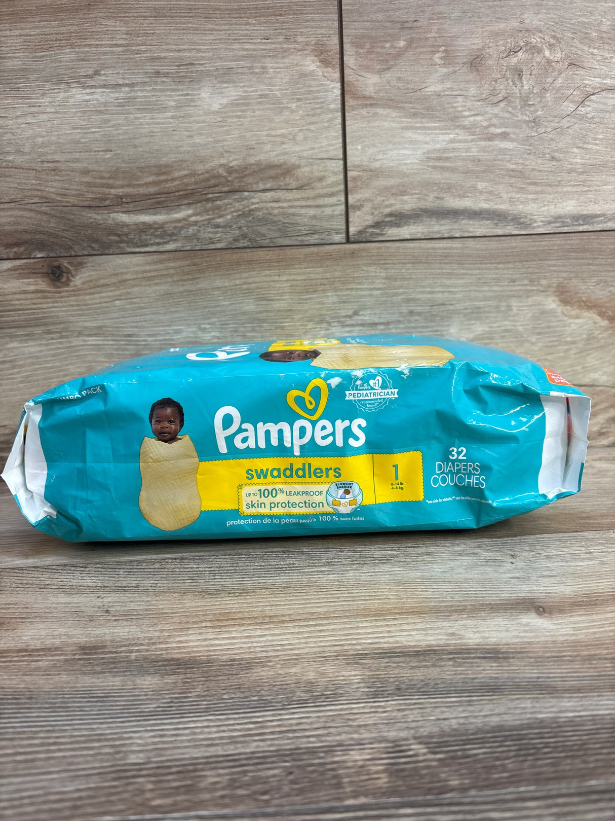NEW Pampers Swaddlers Diapers Size 1 32ct.