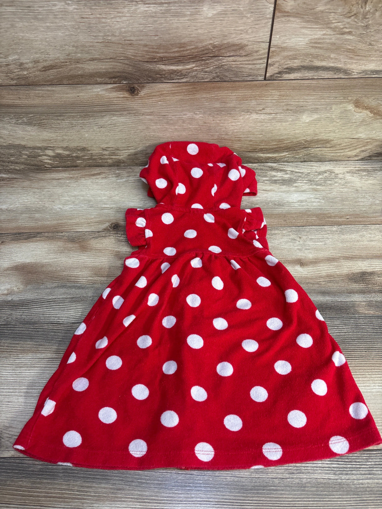 Disney Store Minnie Mouse Polka Dot Swim Cover Up Red sz 2T - Me n Mommy To Be