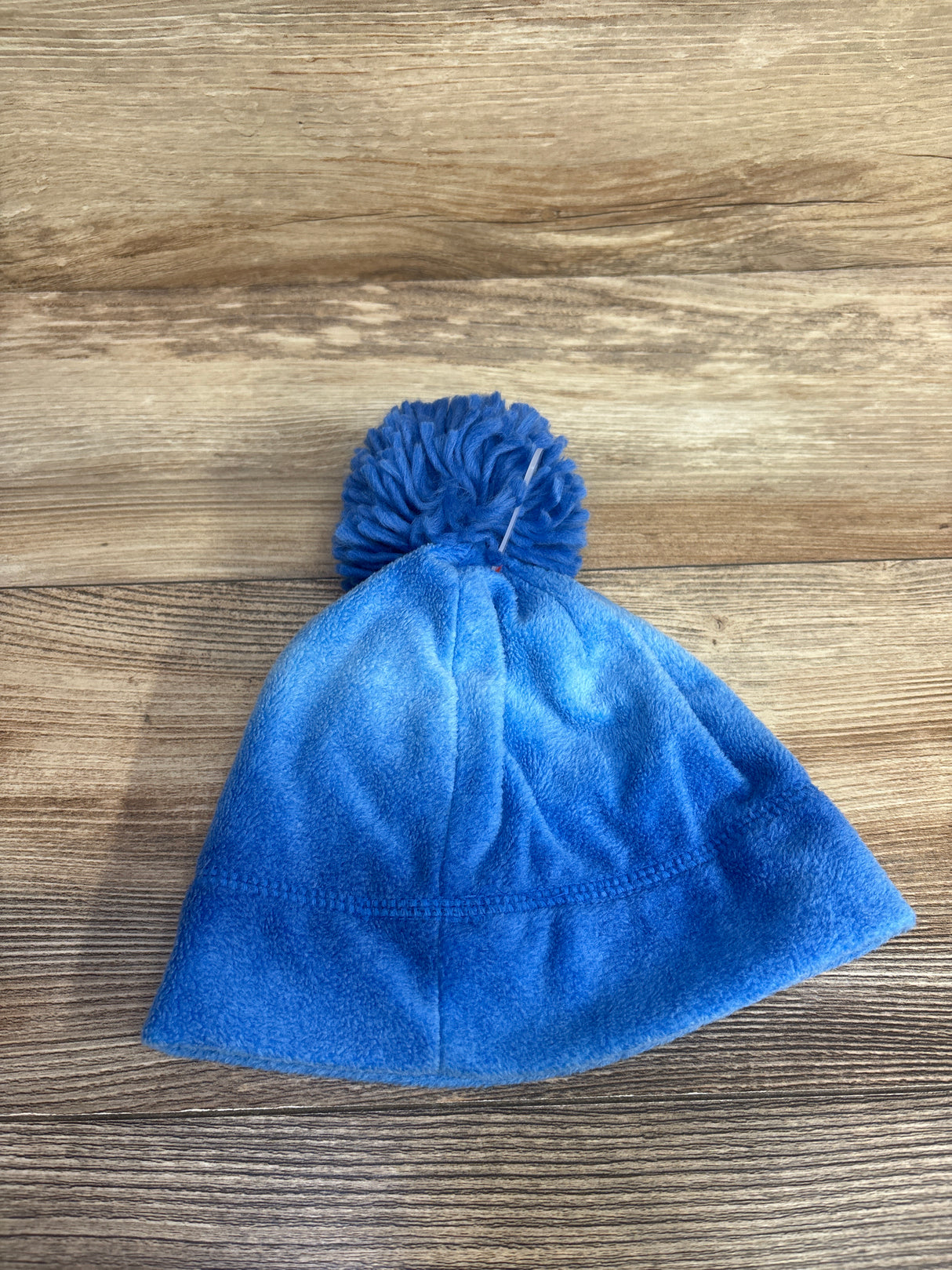 NEW Cat & Jack Fleece Pom Pom Beanie Blue sz 2T-5T