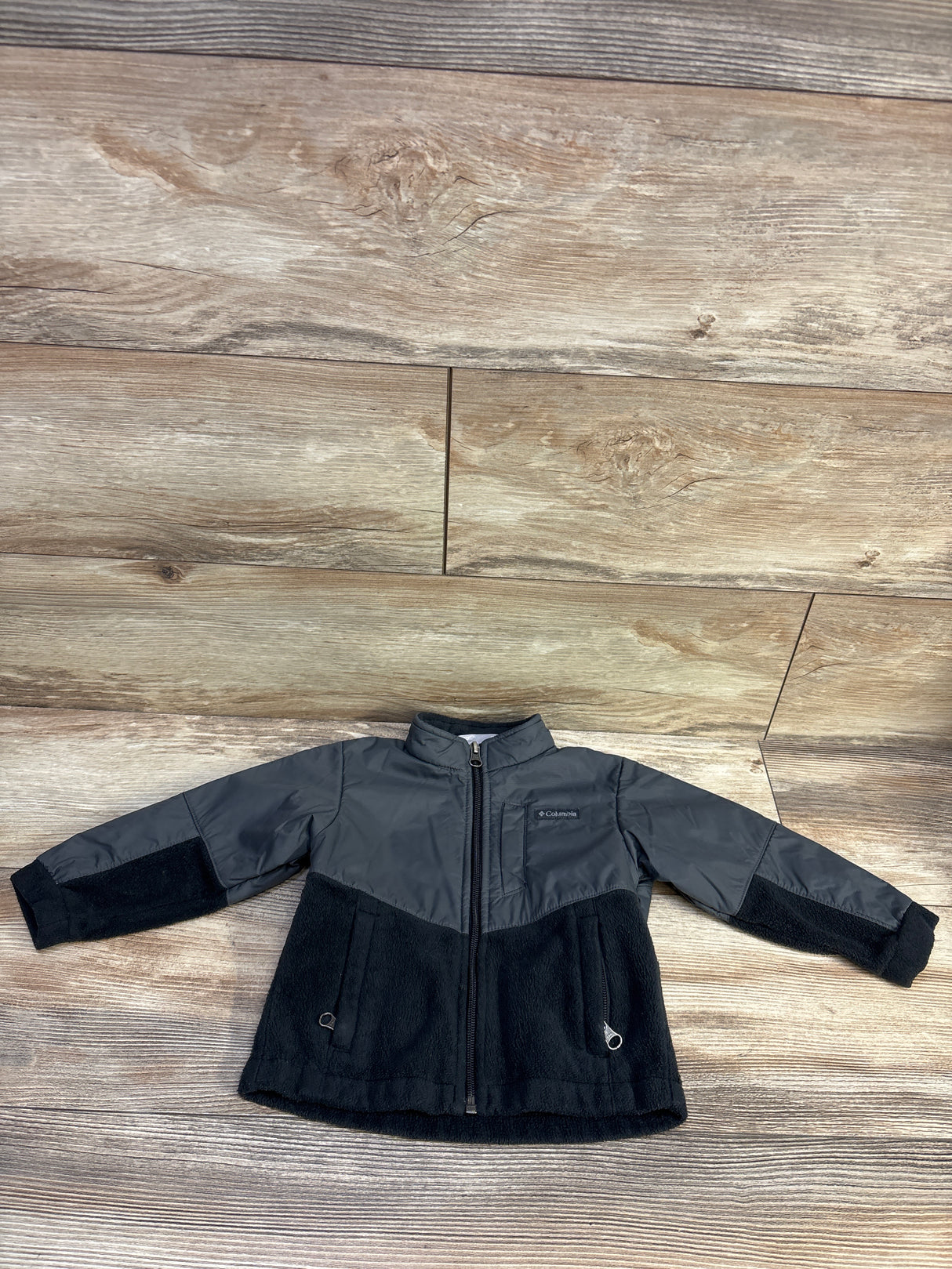 Columbia Steens Mt II Overlay Jacket Grey sz 2T