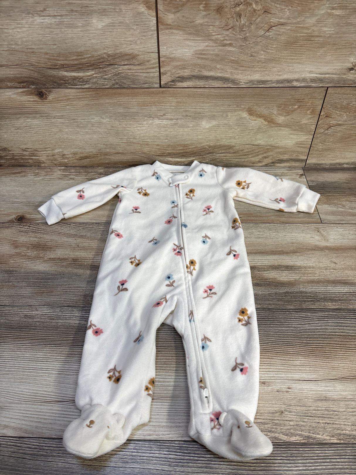 Carter's Blanket Sleeper Ivory sz 6m