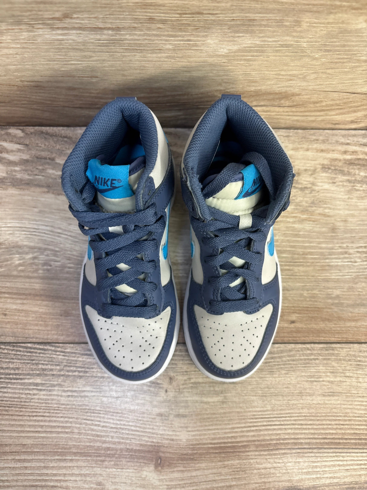 Dunk High PS 'Light Bone Diffused Blue' Sneakers sz 10.5c - Me n Mommy To Be