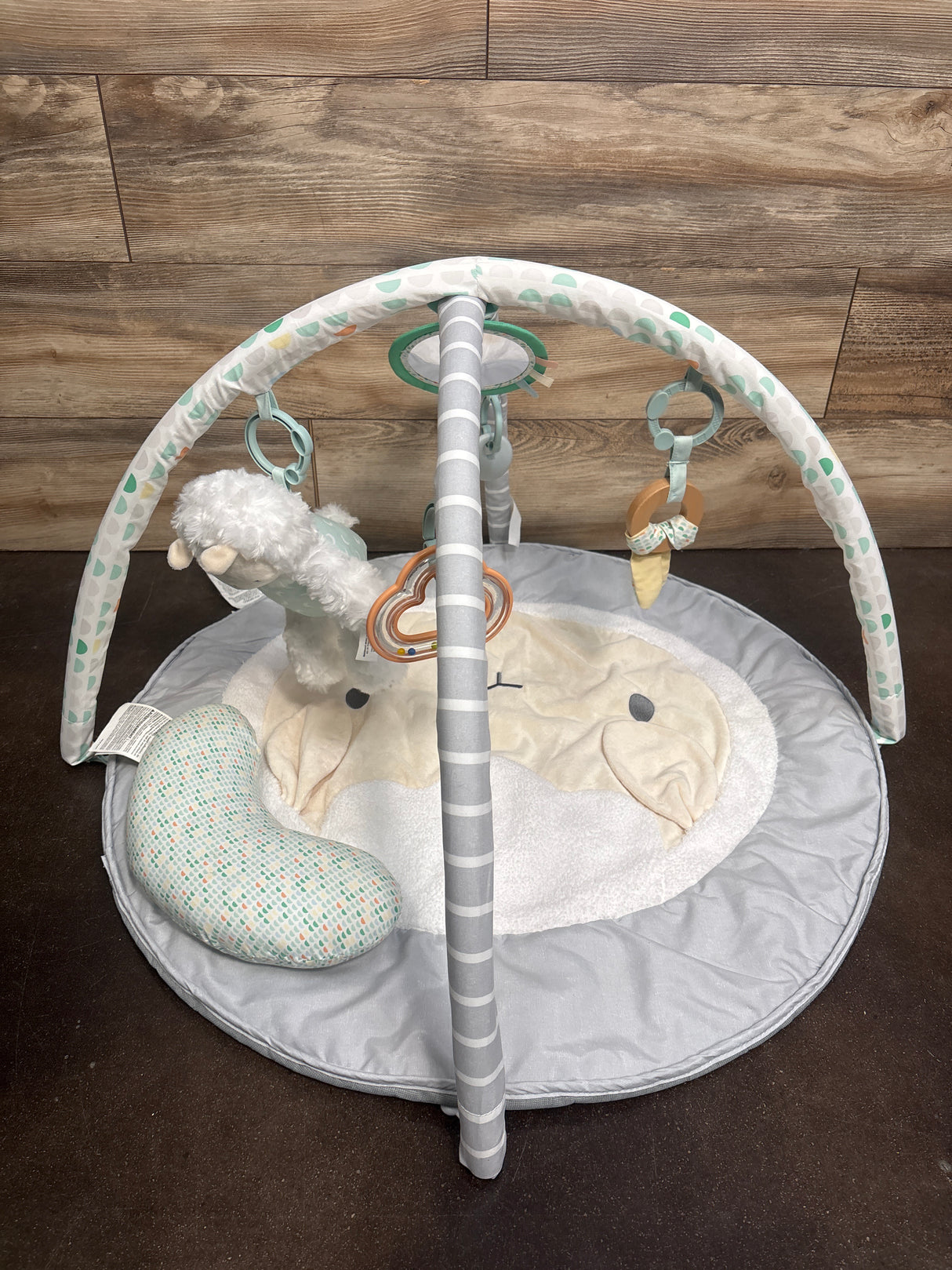 Ingenuity Sheppy’s Spot Ultra Plush Baby Activity Gym
