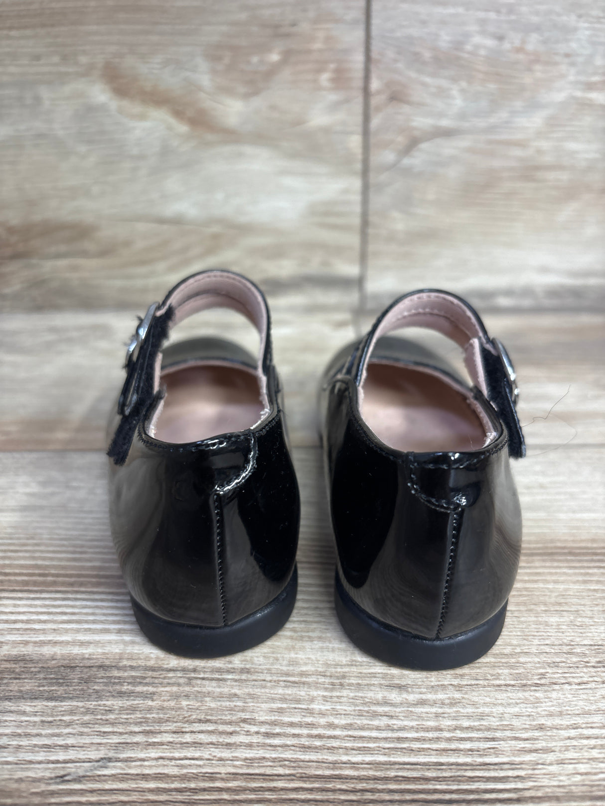 Christie & Jill Lil Dahlia Mary Jane Flats Black sz 8c