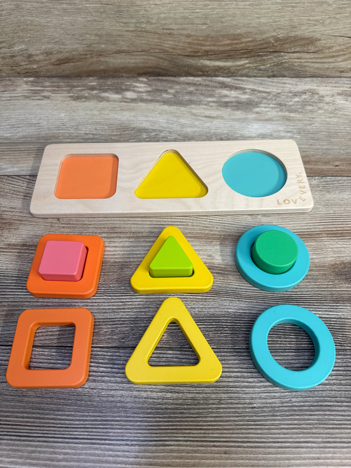 Lovevery Geo Shapes Puzzle