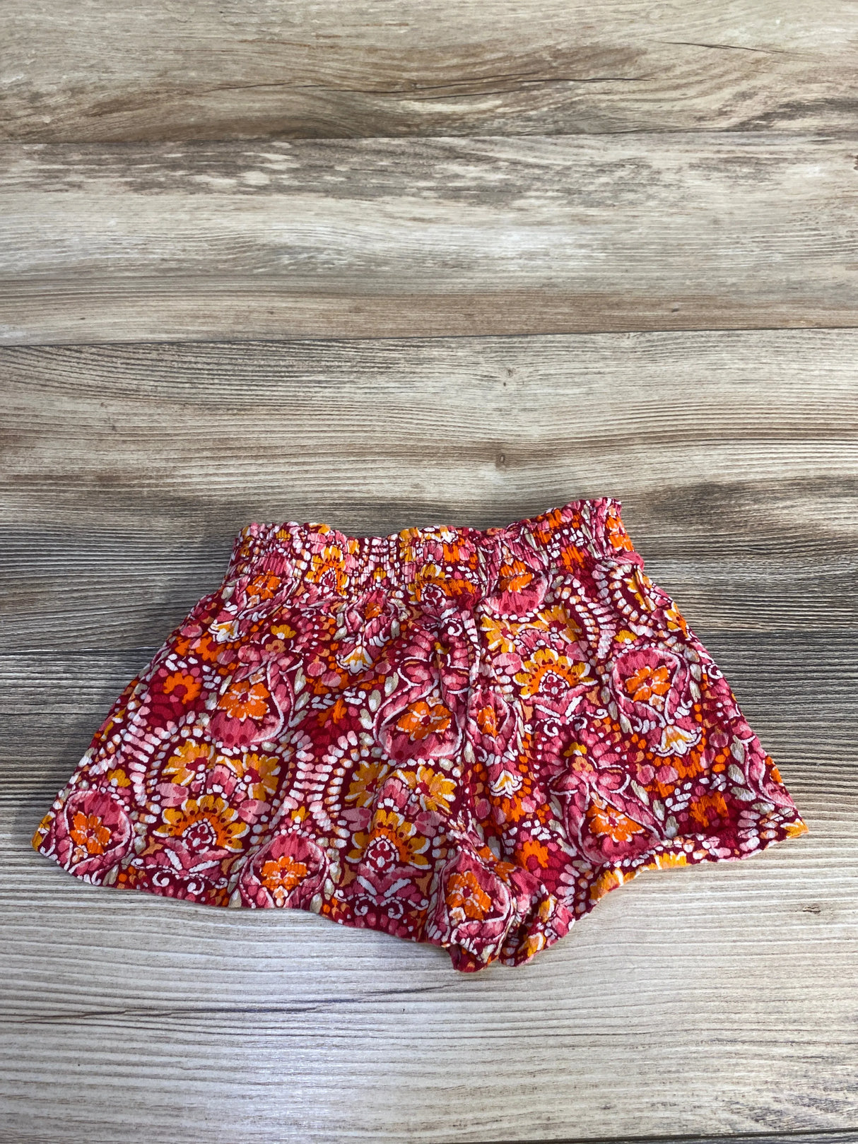 Old Navy Floral Shorts Pink sz 6-12m - Me n Mommy To Be