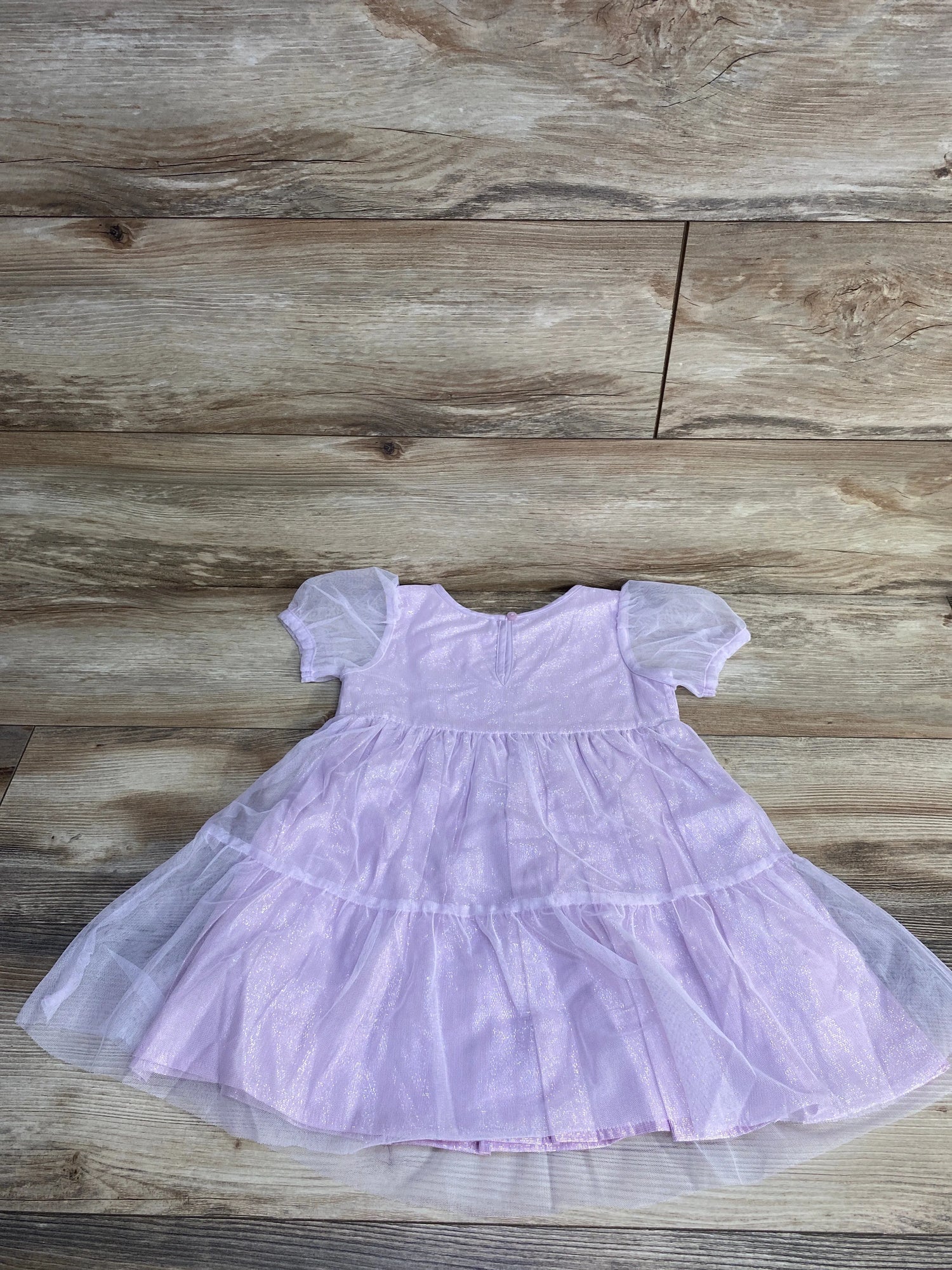 NEW Cat & Jack Tulle Overlay Dress Purple sz 3T - Me n Mommy To Be