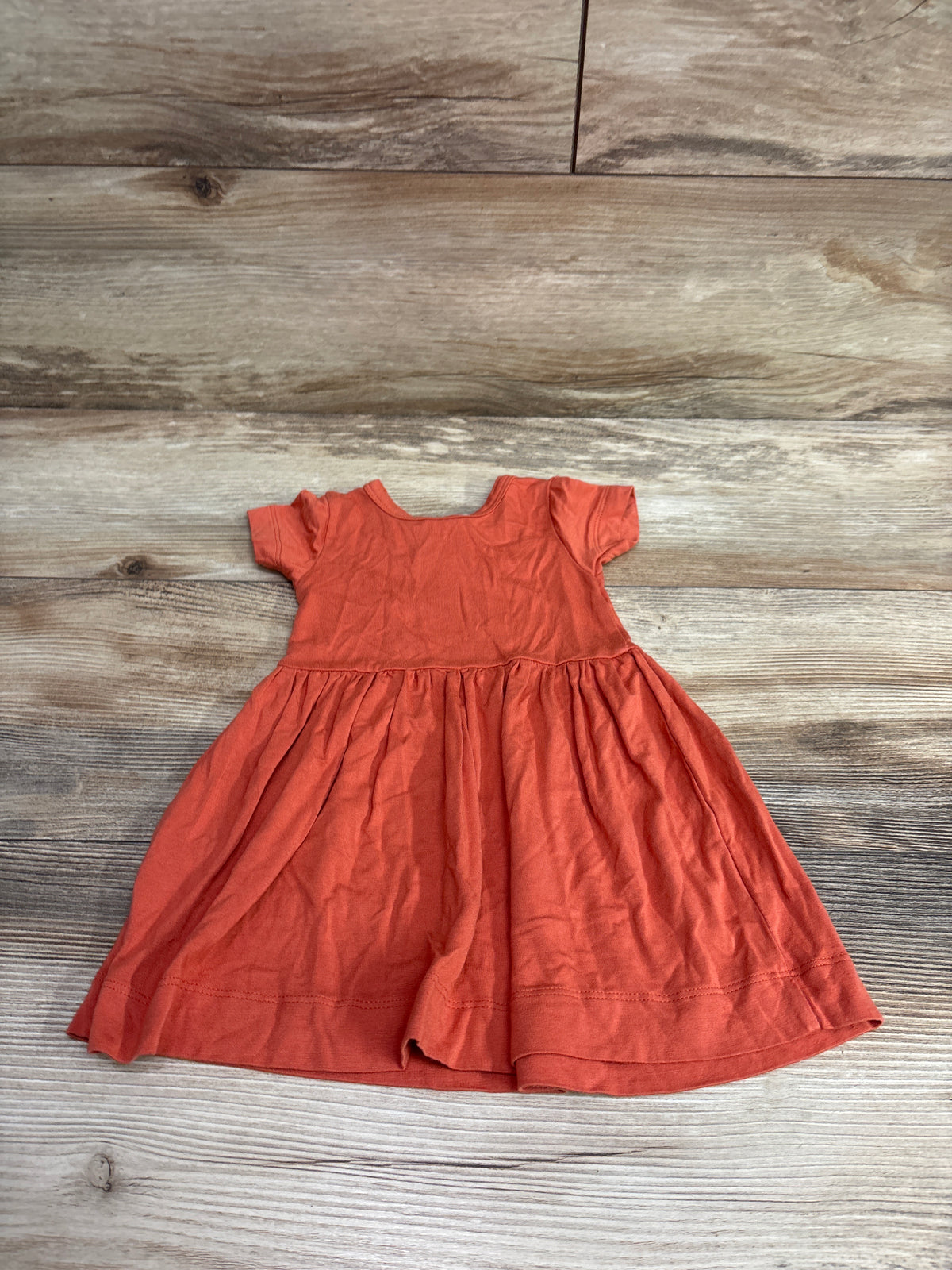Kate Quinn Bamboo Short Sleeve Dress Orange sz 6-12m